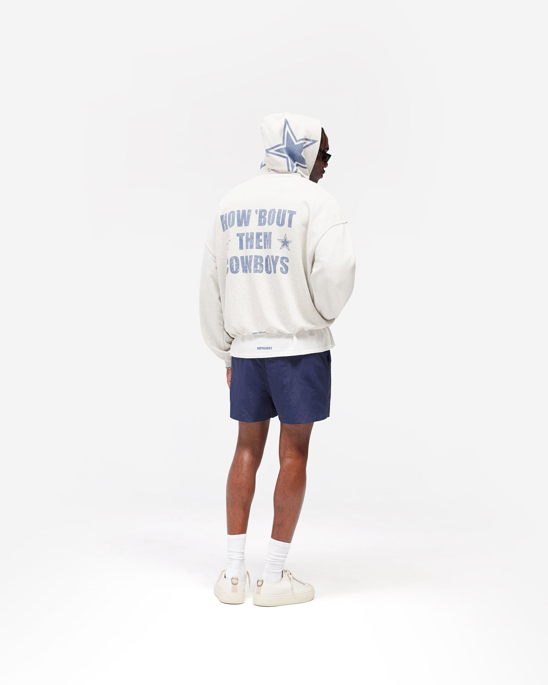 Dallas Cowboys x Represent Hoodie - Cream Marl