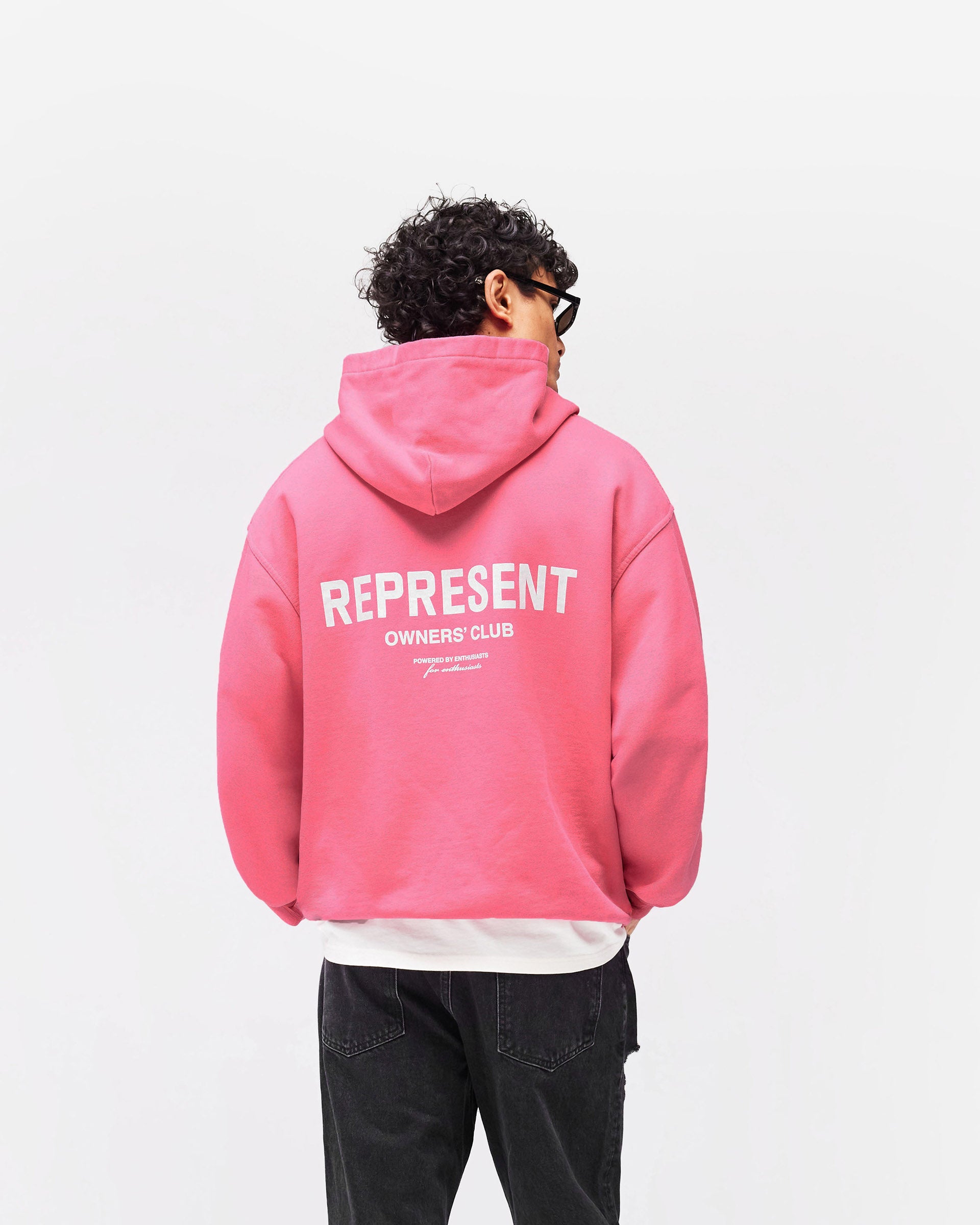 Represent Owners Club Hoodie - Bubblegum Pink