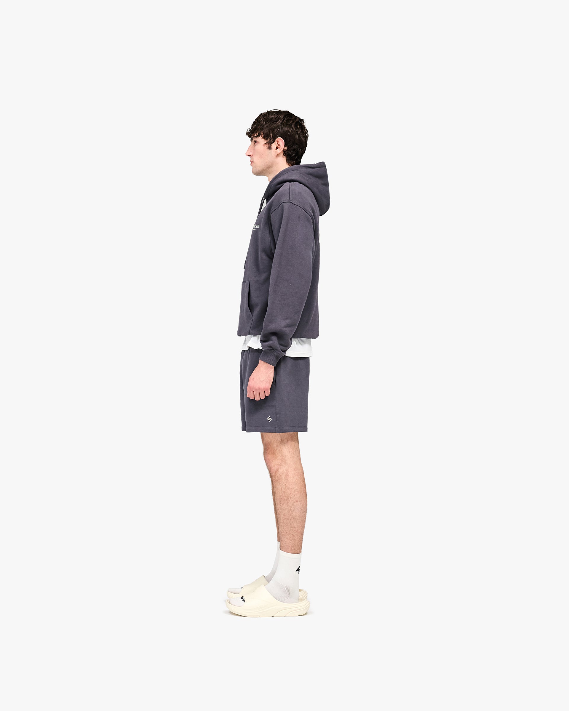 247 Team Oversized Hoodie - Graphene