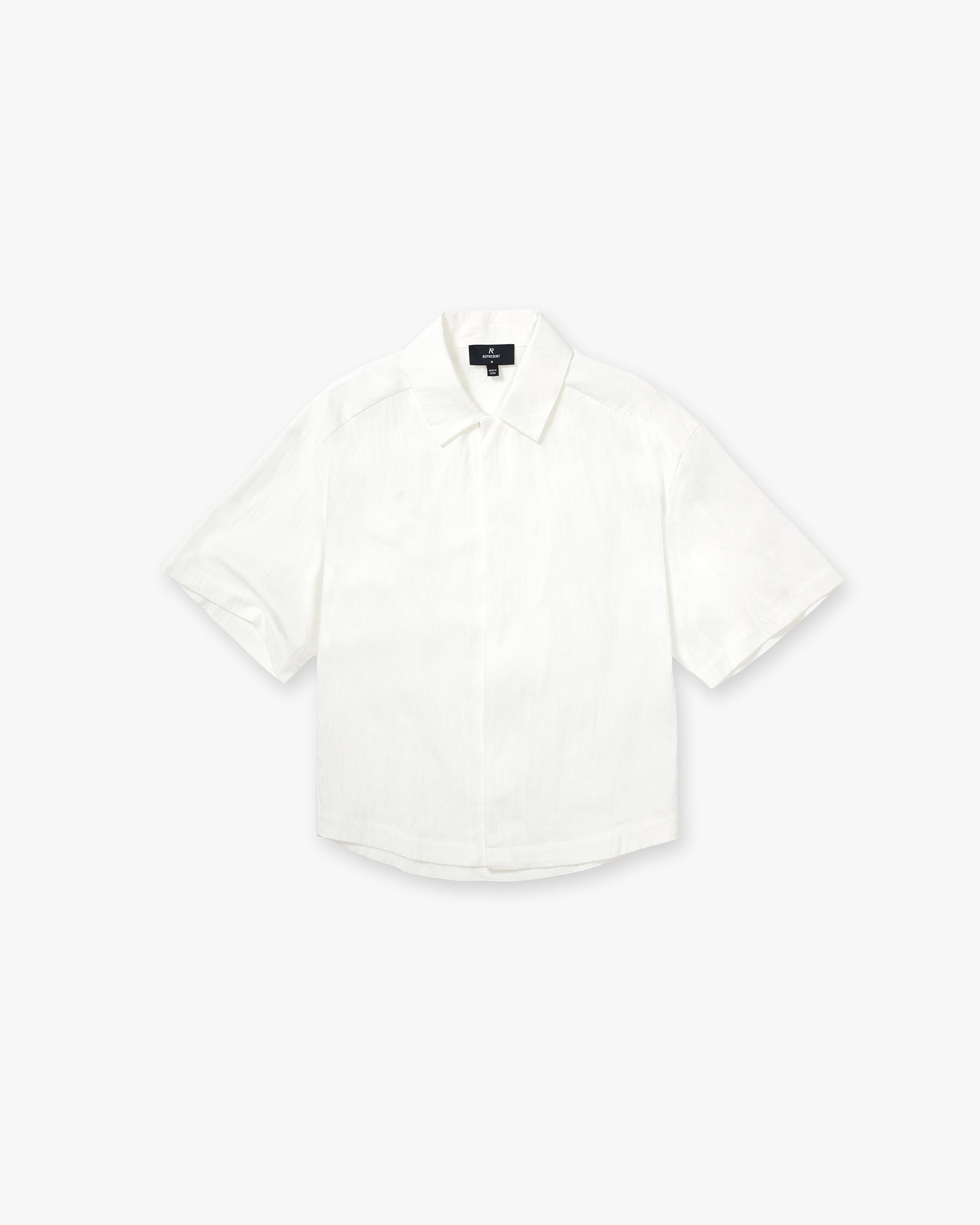 Initial Short Sleeve Shirt - Flat White