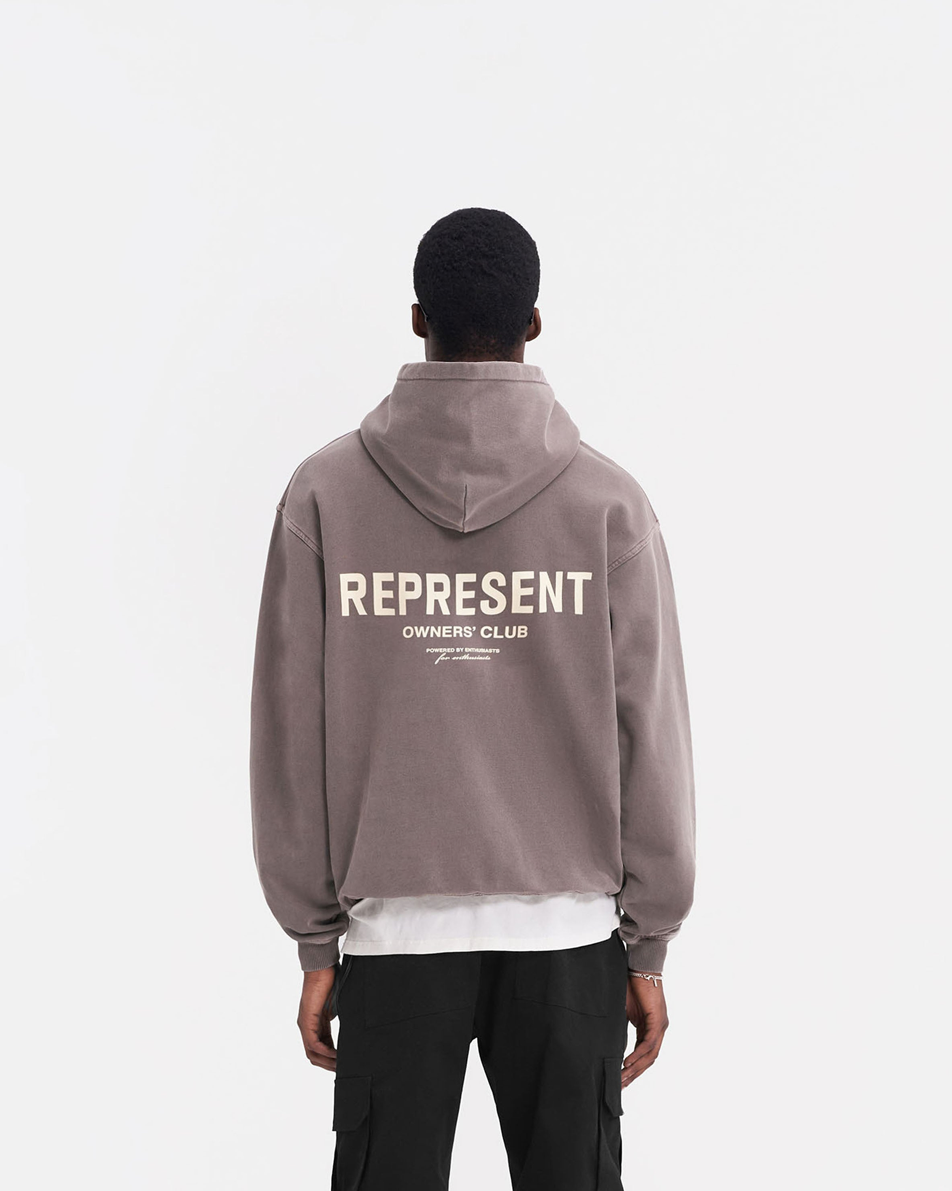 Represent Owners Club Hoodie - Fog