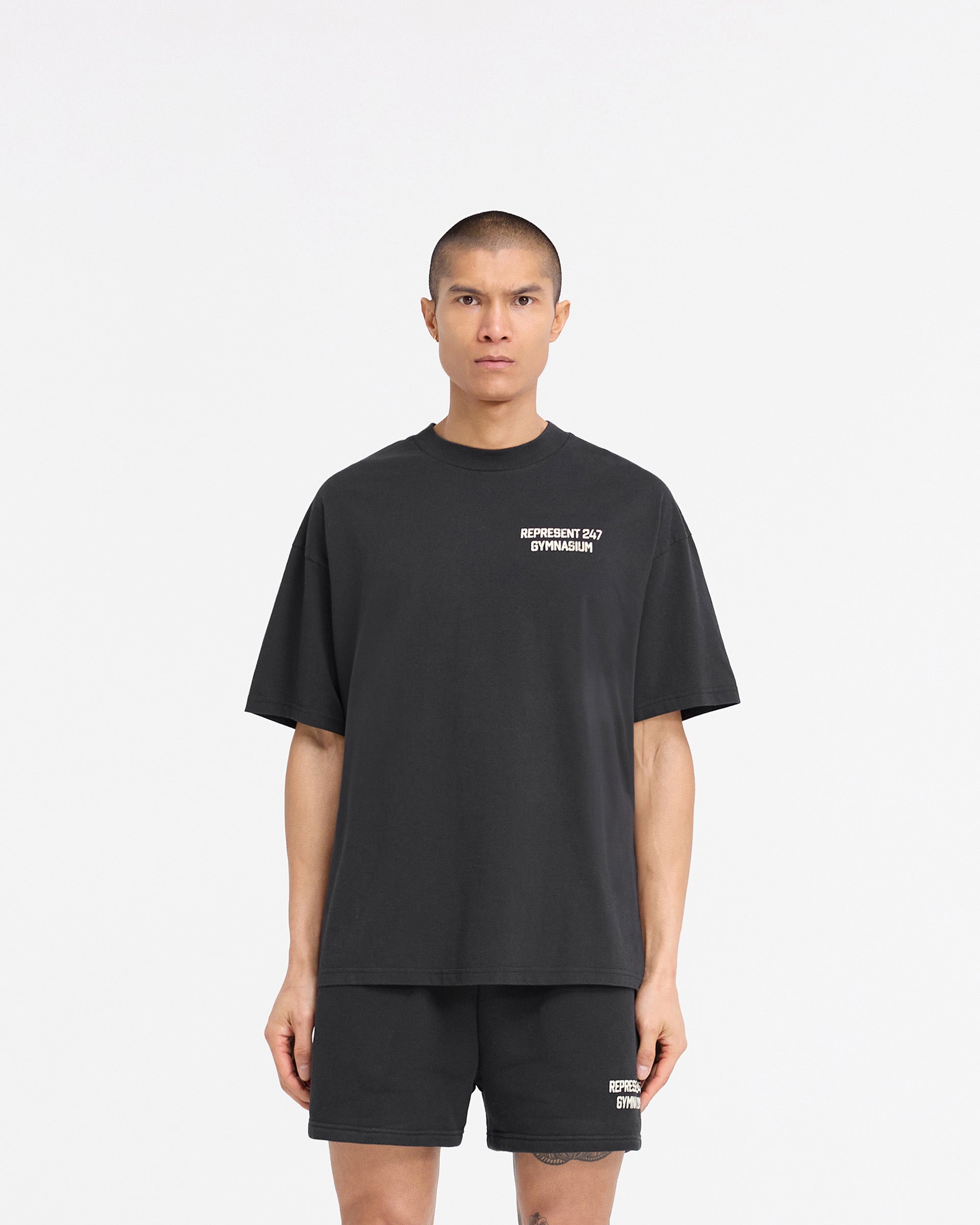 247 Gymnasium T-Shirt - Off Black