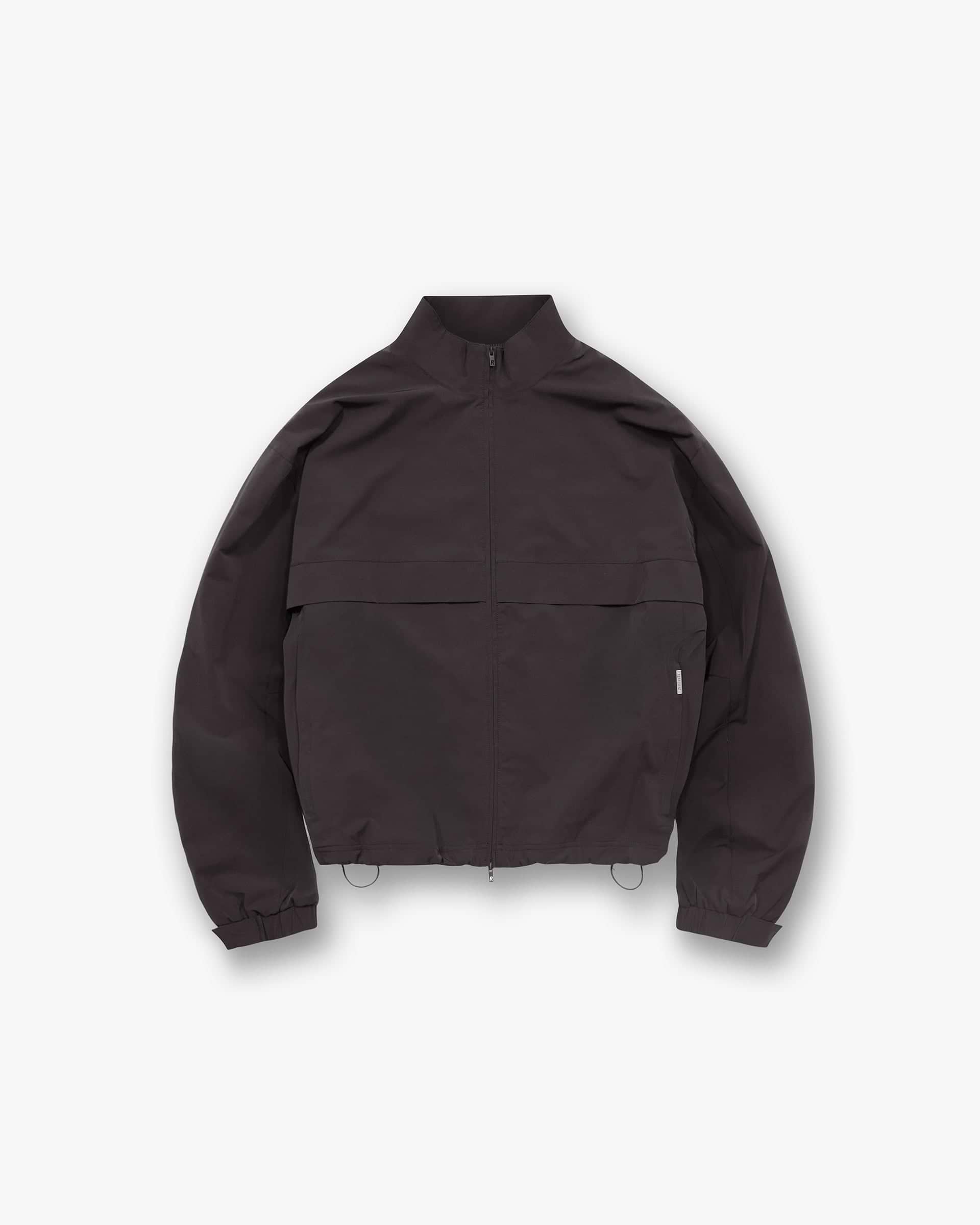 Initial Nylon Track Jacket | Coffee | REPRESENT