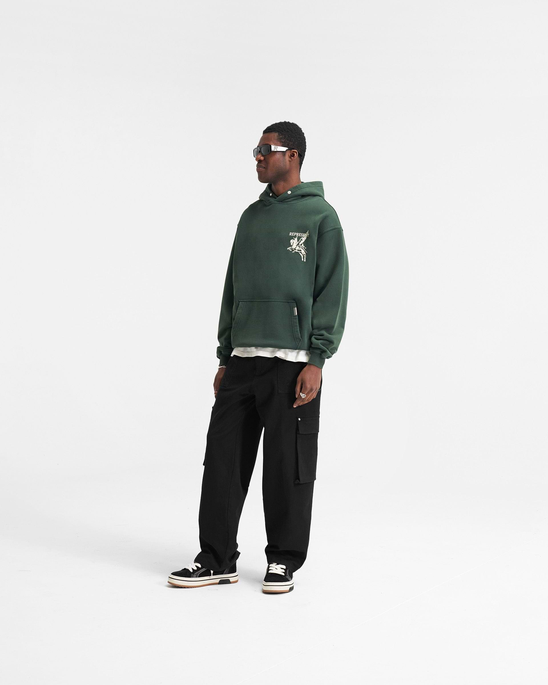 Mascot Hoodie | Forest Green | Represent Clo | REPRESENT CLO