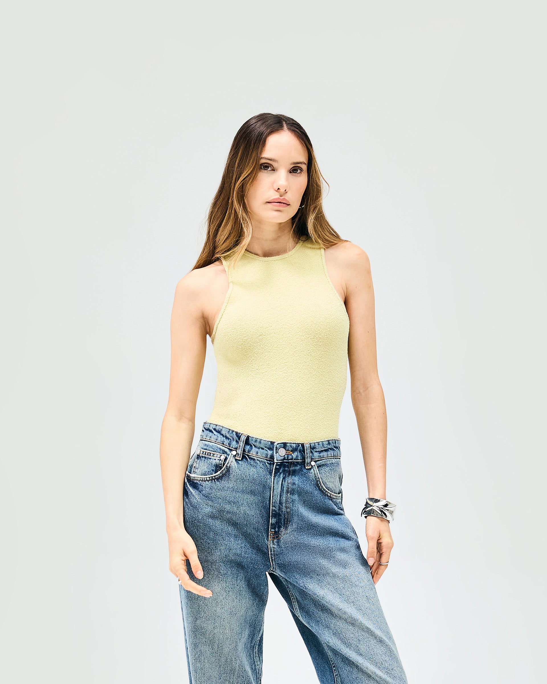 Tour Bodysuit - Buttermilk Seedling