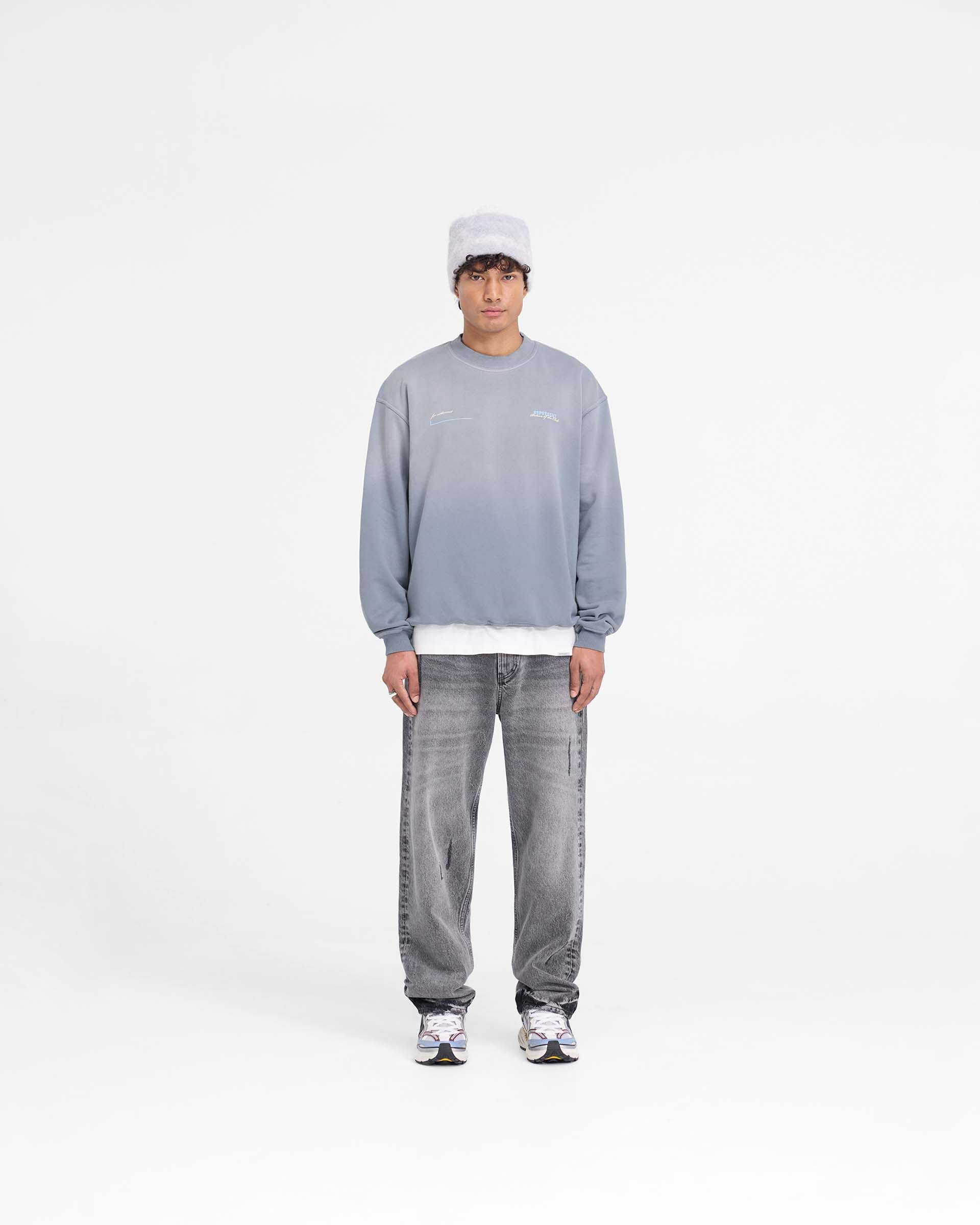 Patron Of The Club Sweater - Washed Grey