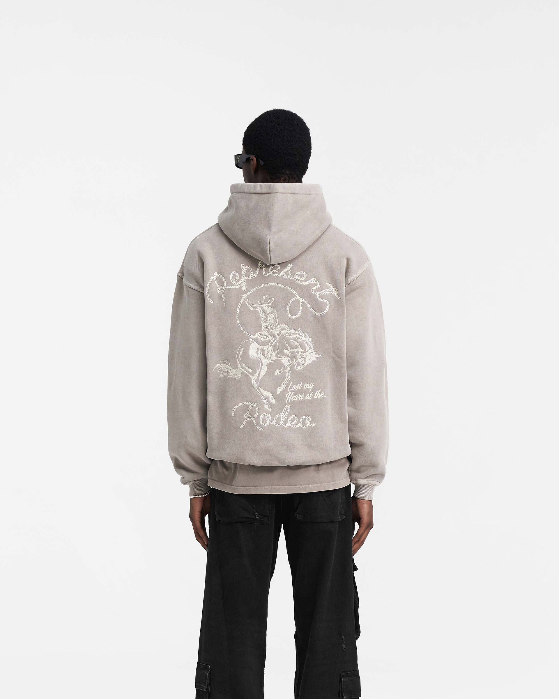 Chain Stitch Rodeo Hoodie - Mudstone