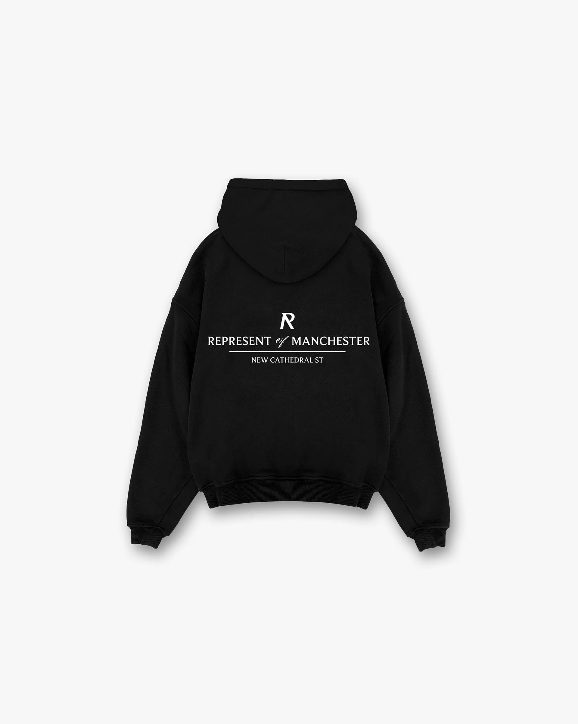 Manchester Store Hoodie - Black