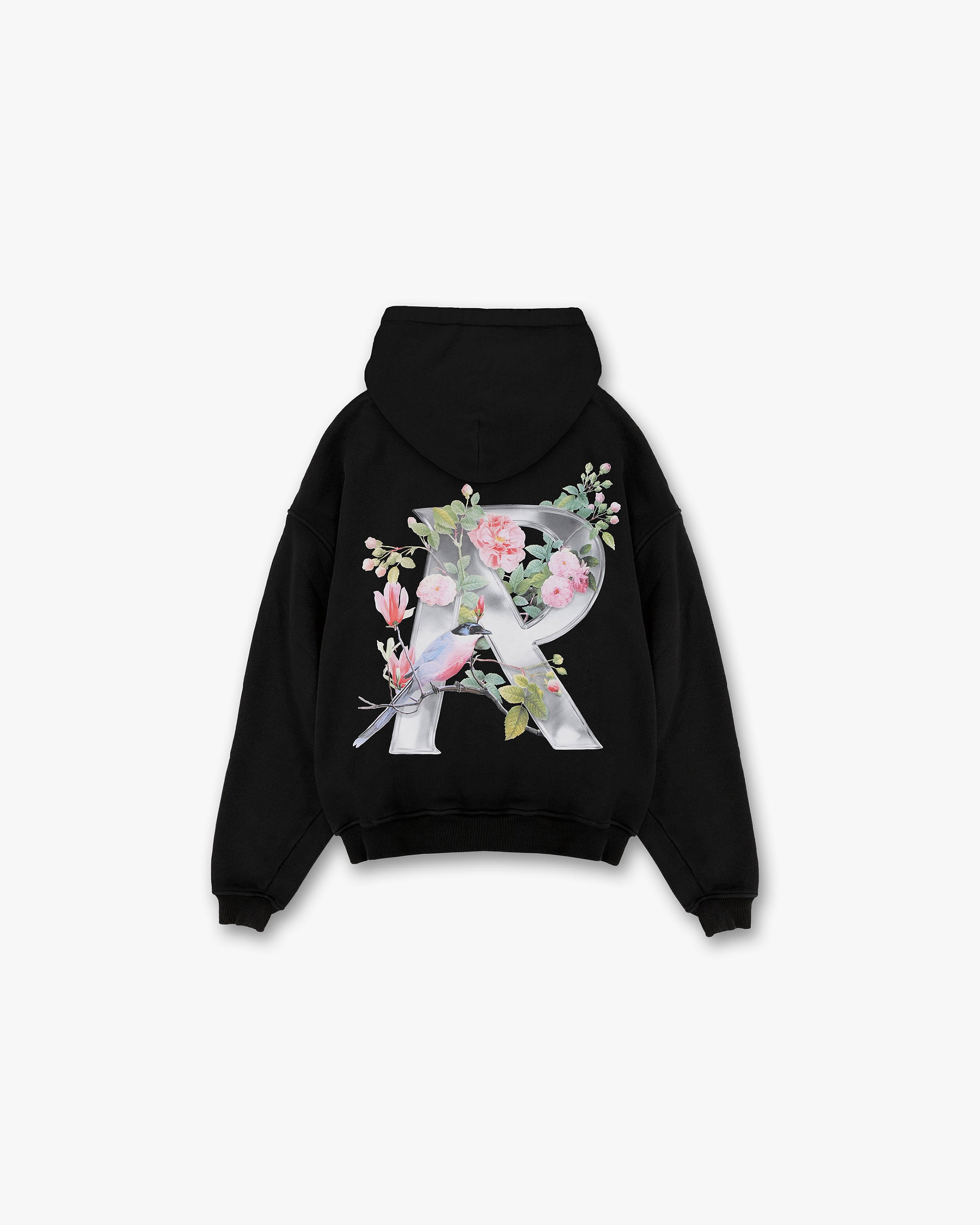 Off white hoodie hot sale with flowers