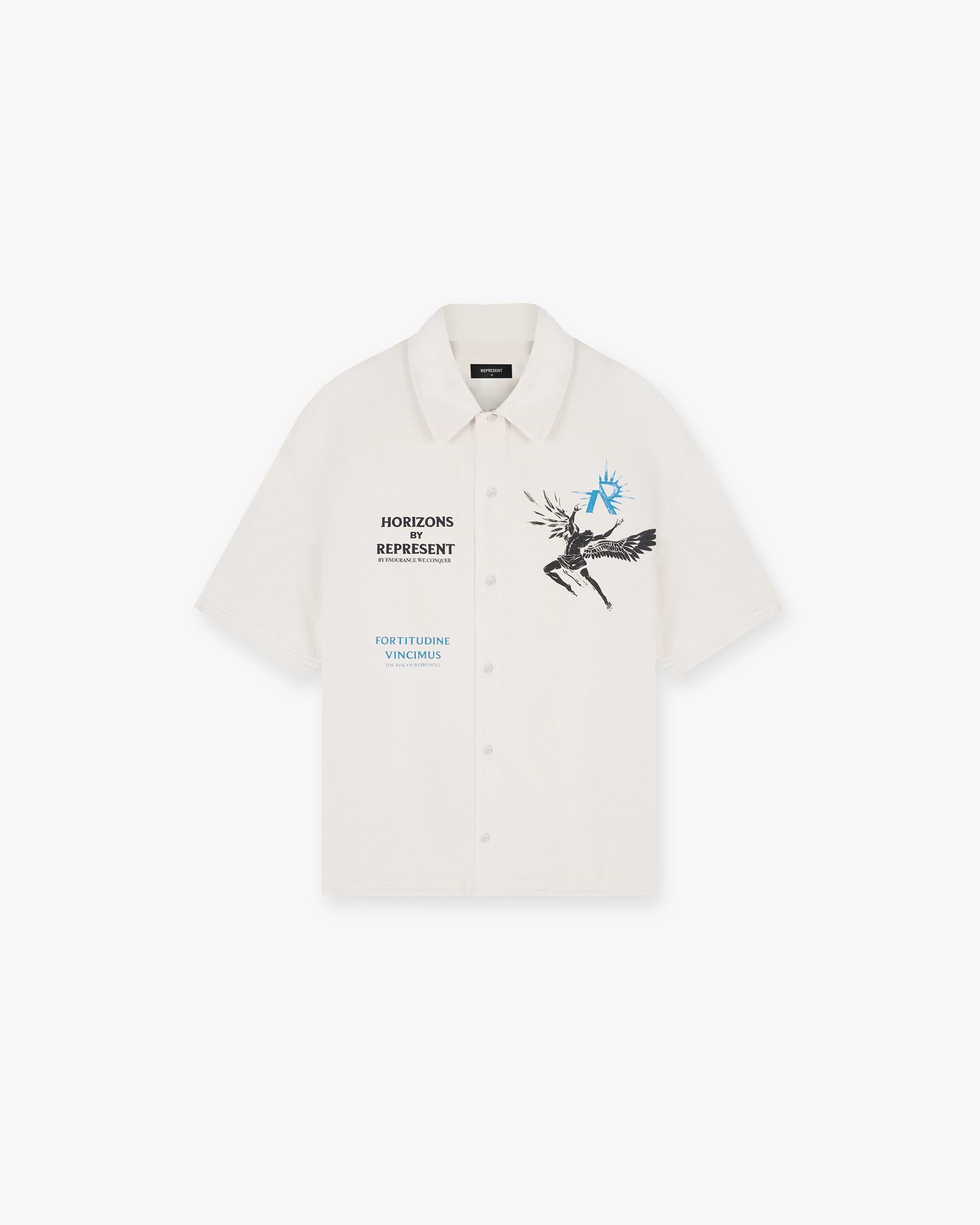 Icarus Short Sleeve Shirt - Off White