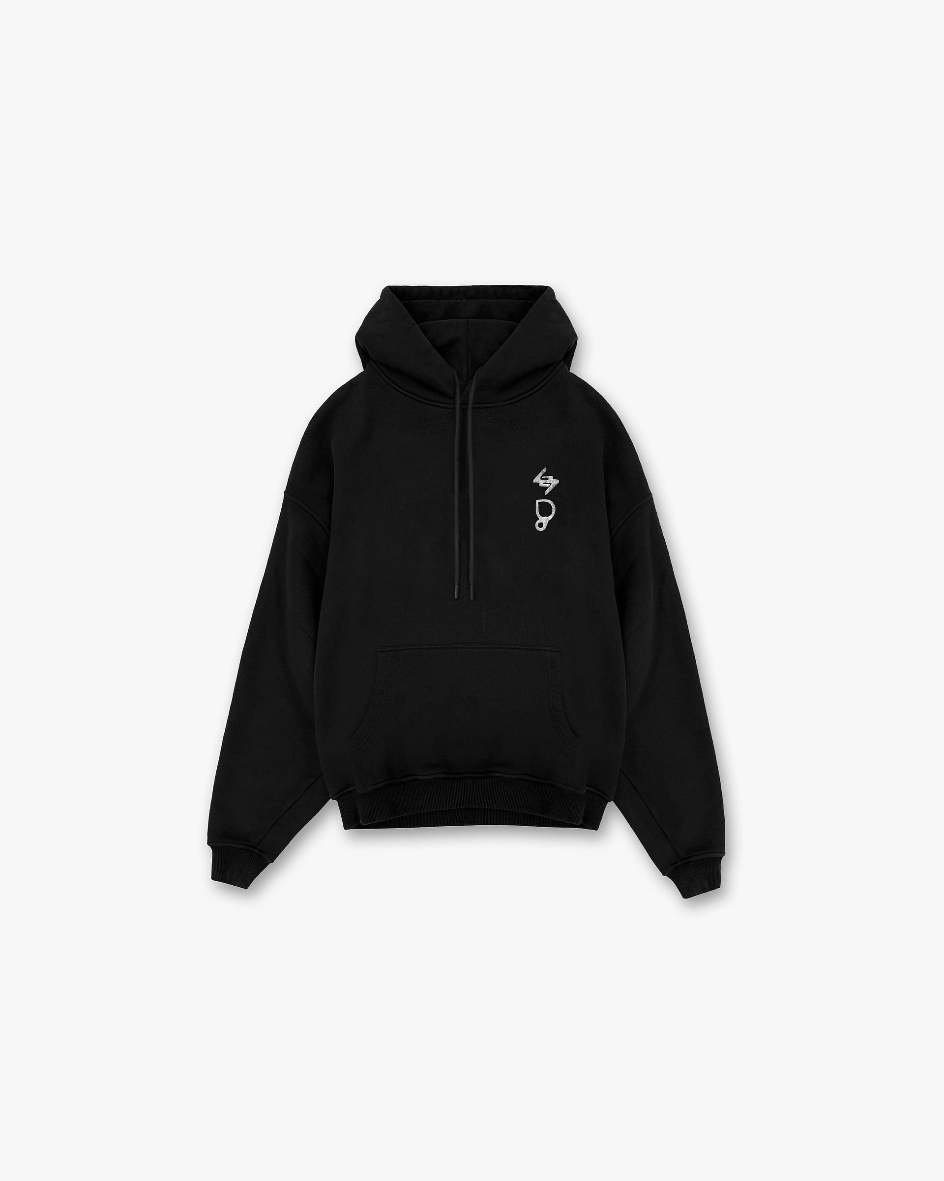 247 X Puresport Oversized Tour Hoodie - Black