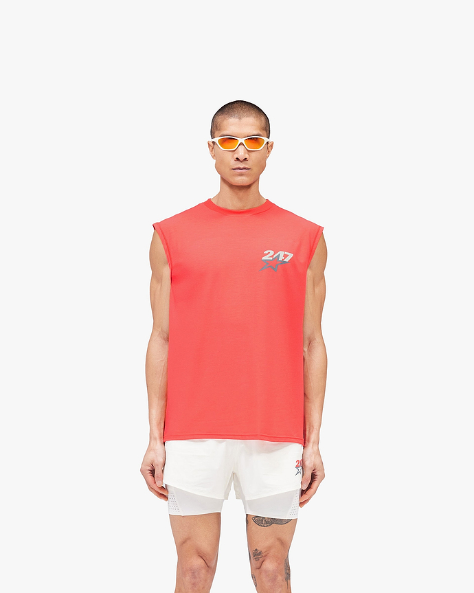 Team 247 Star Tank - Racing Red