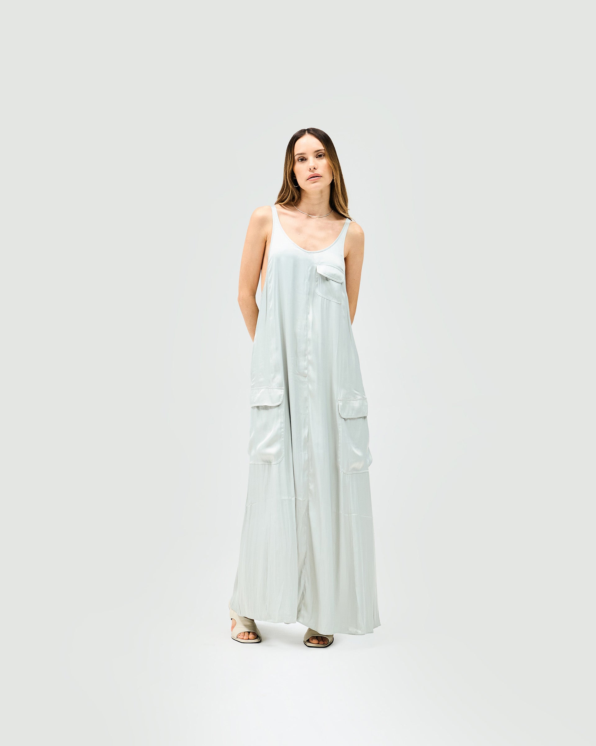 Adrenaline Maxi Dress - Basil