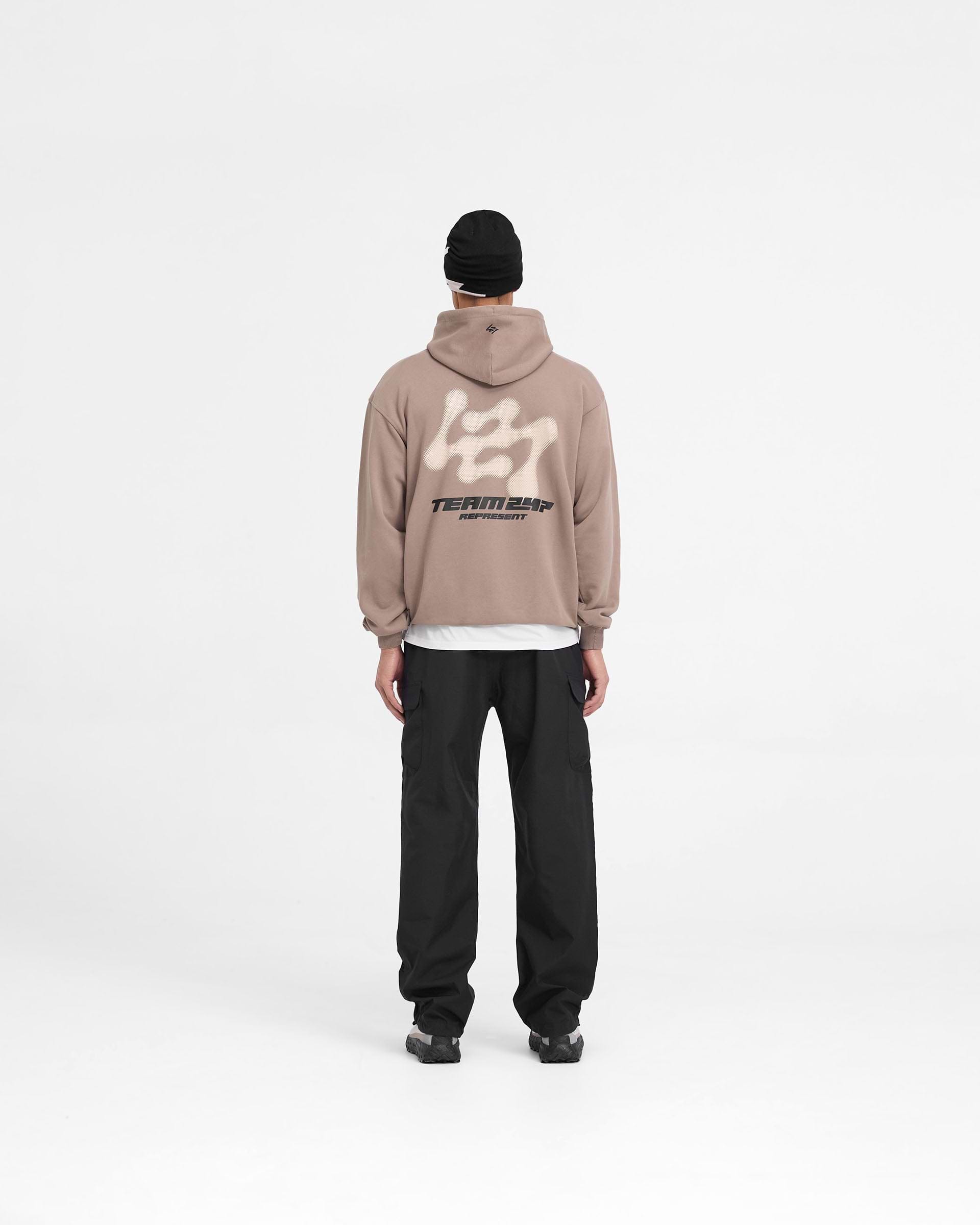 247 Future Terrains Oversized Hoodie - Umber