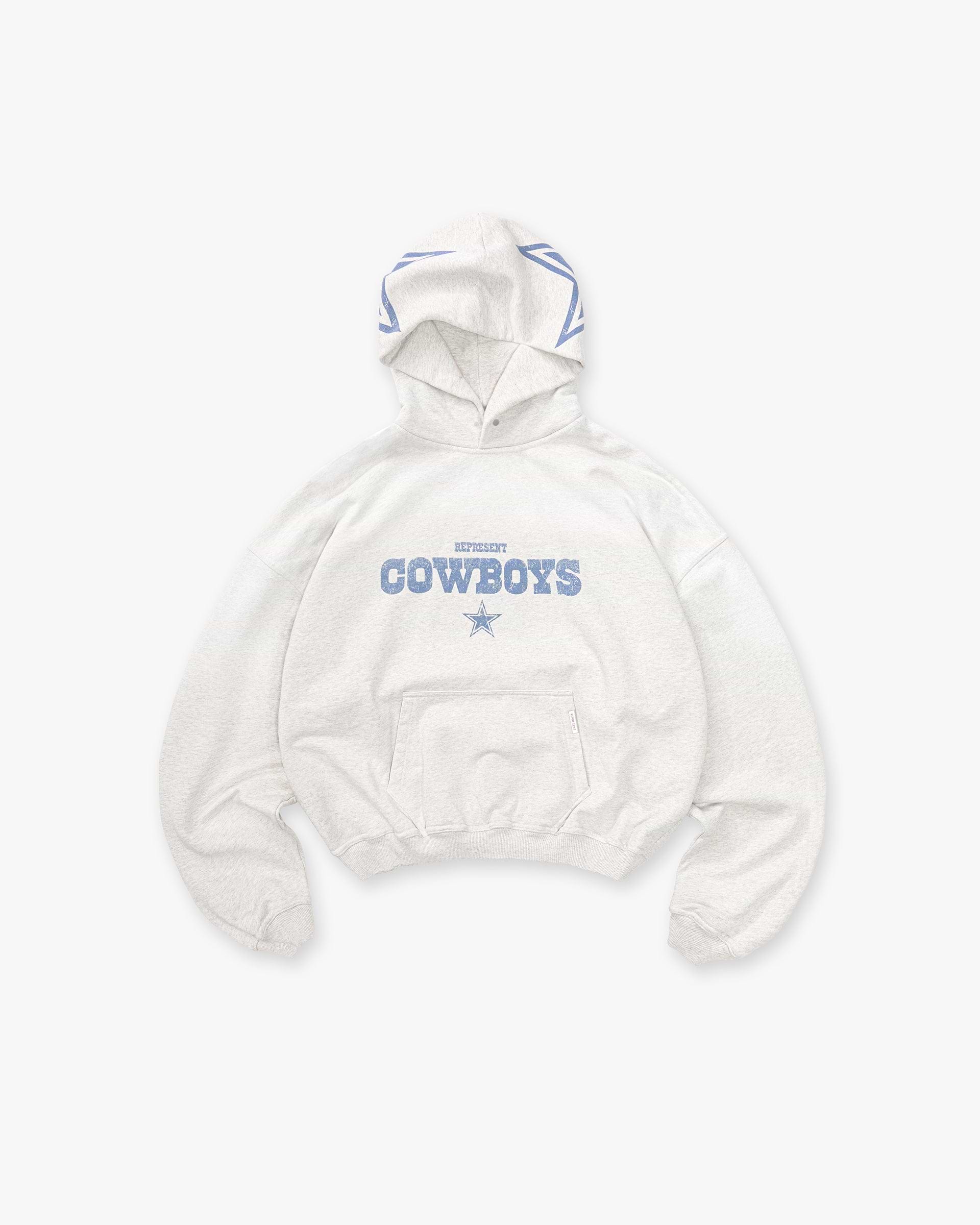 Dallas Cowboys x Represent Hoodie - Cream Marl