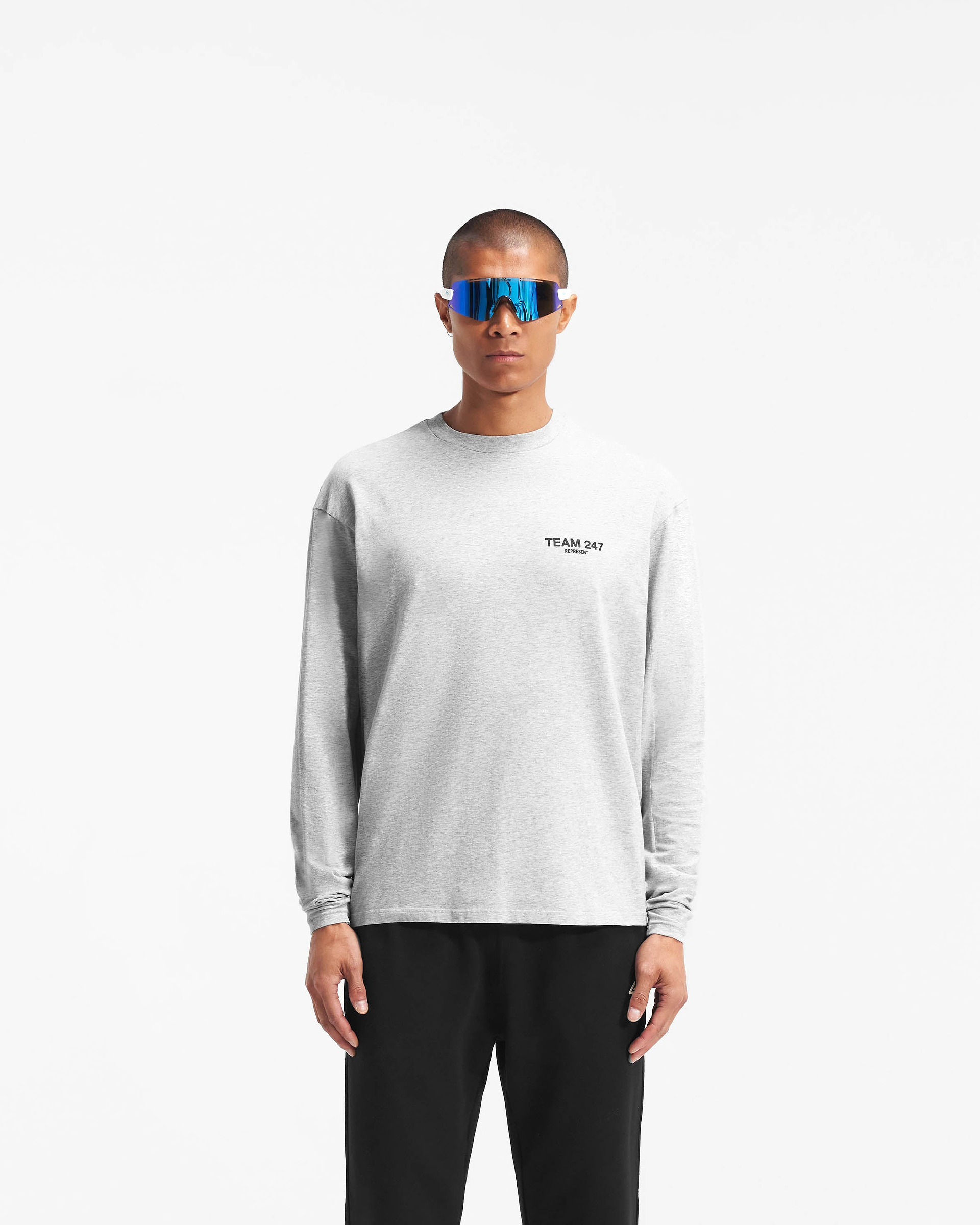 Team 247 Long Sleeve T-Shirt - Ash Grey