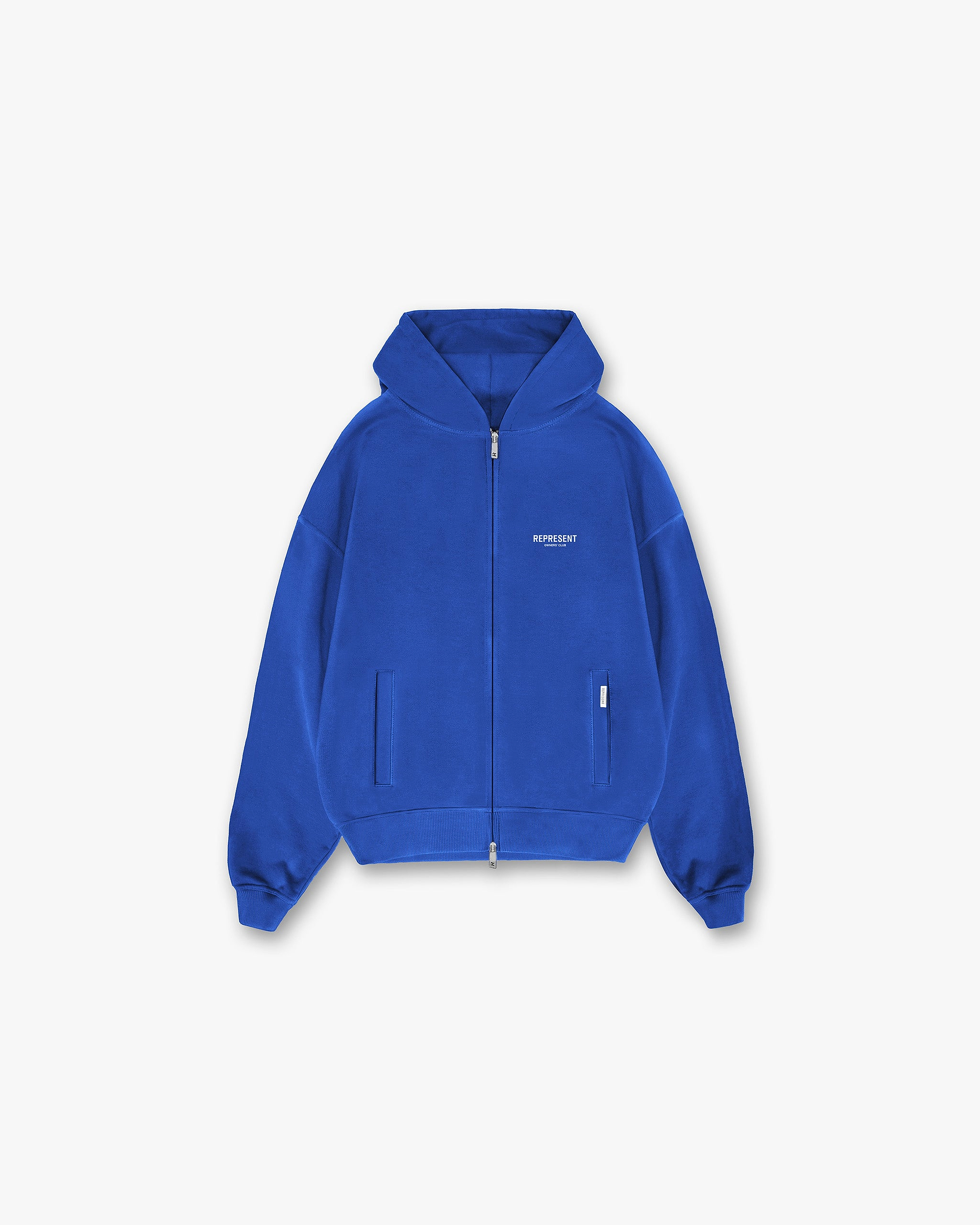 Represent Owners Club Zip Hoodie - Cobalt