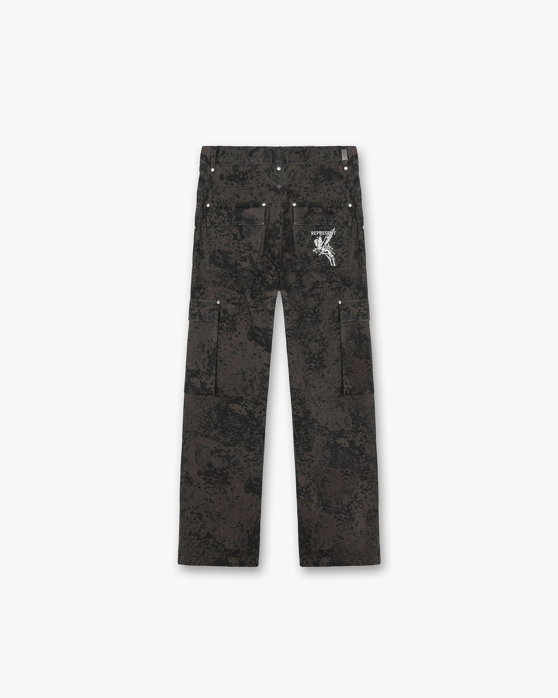 Top Of The Game Camo Cargo Pant - Grey/combo