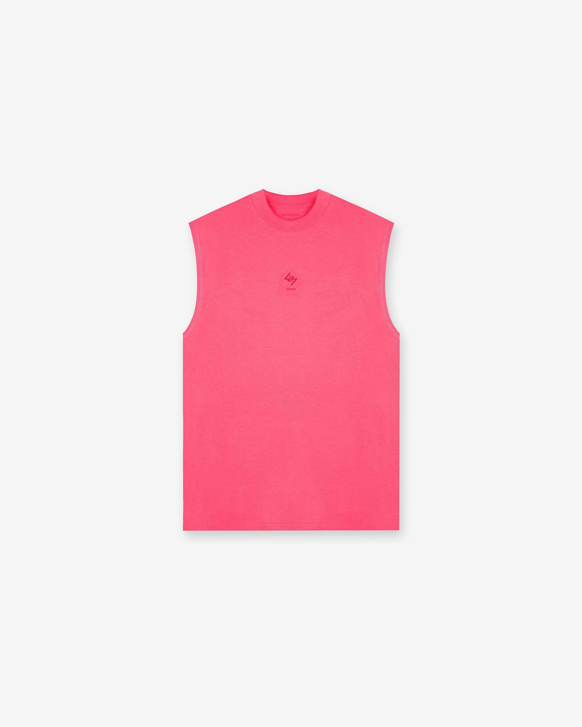 247 Oversized Tank - Ultra Pink