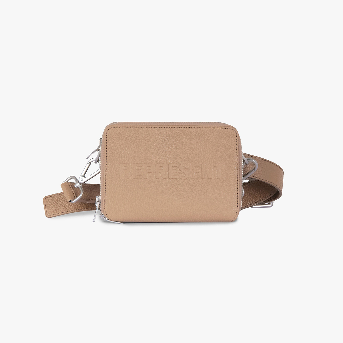 Brown Leather Camera Bag | REPRESENT CLO
