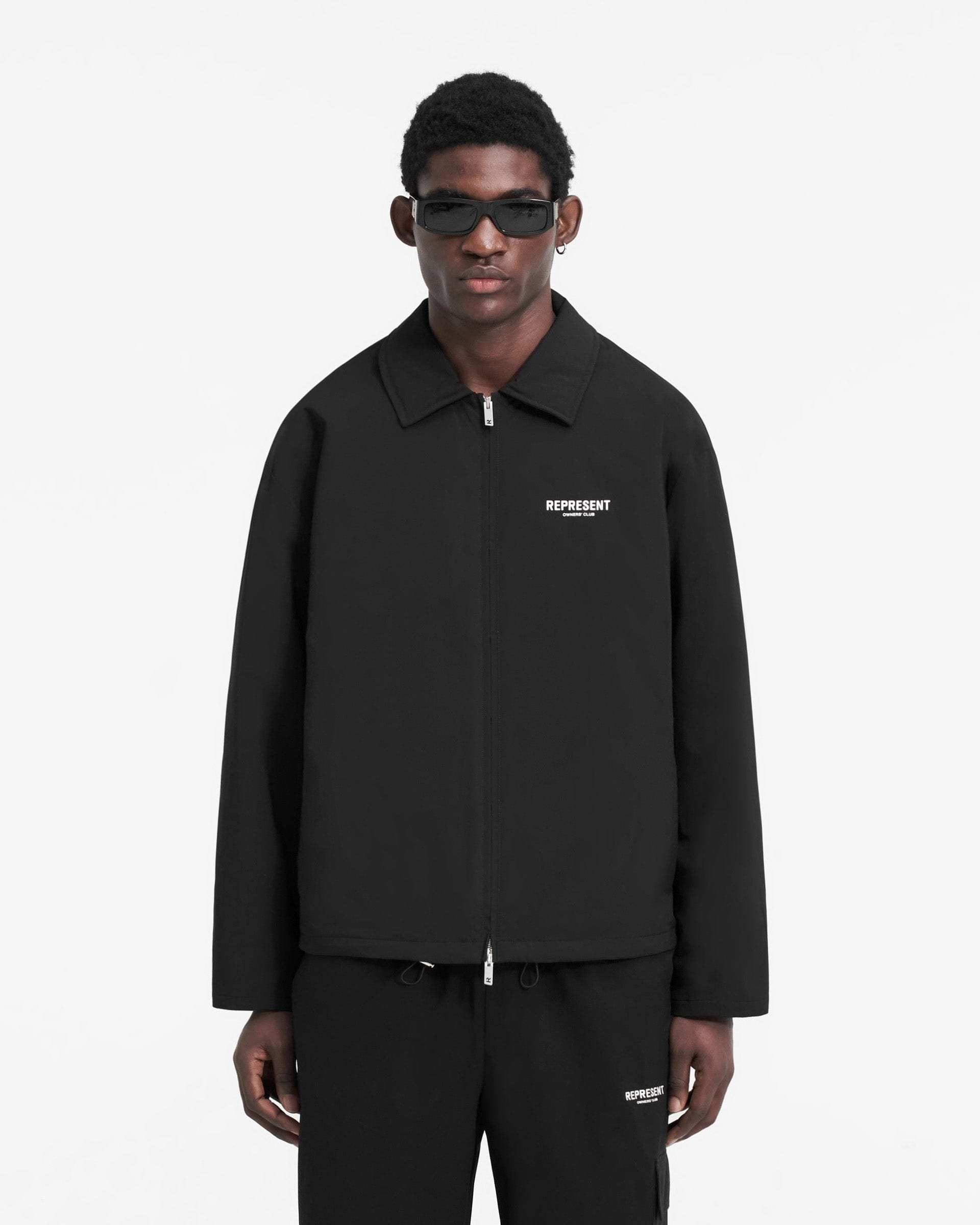 Represent Owners Club Coach Jacket - Black