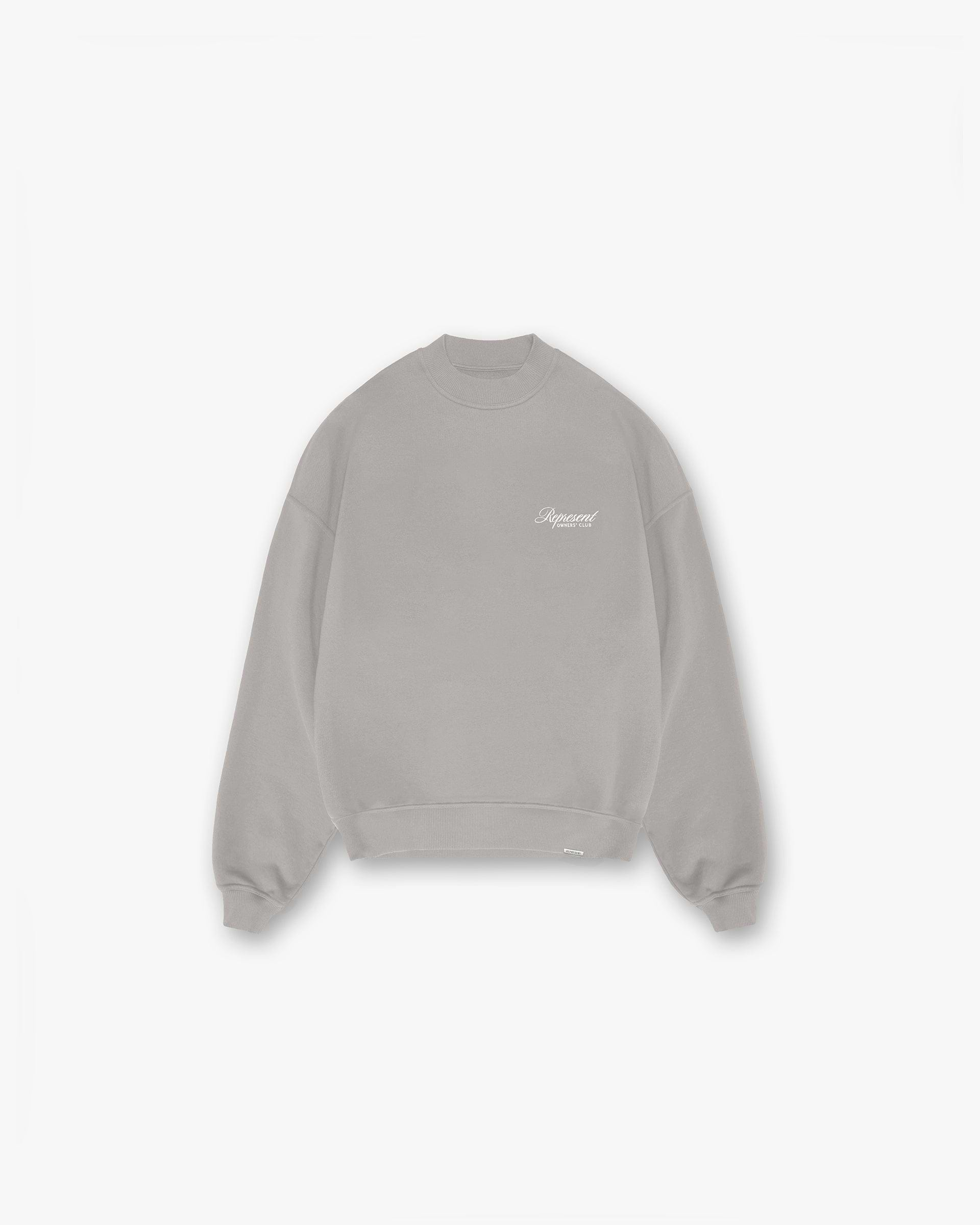 Represent Owners Club Script Sweater - Slate