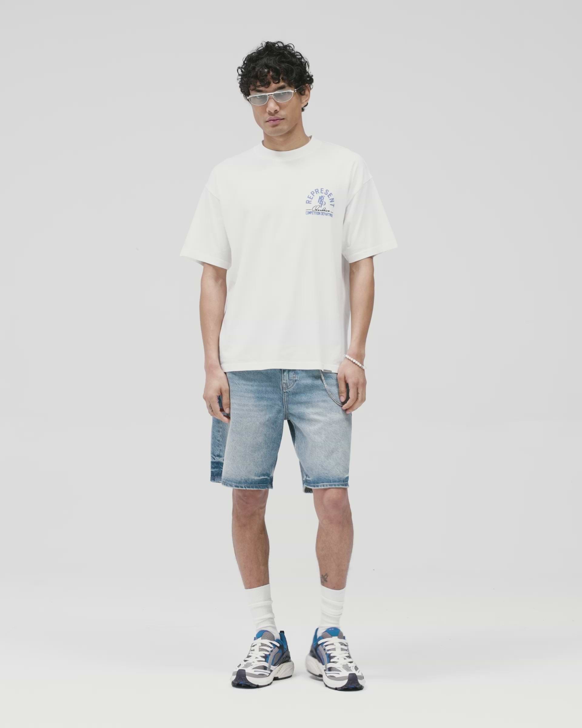 Blue 60 R10T Tailored Denim Shorts | Mens Denim | REPRESENT