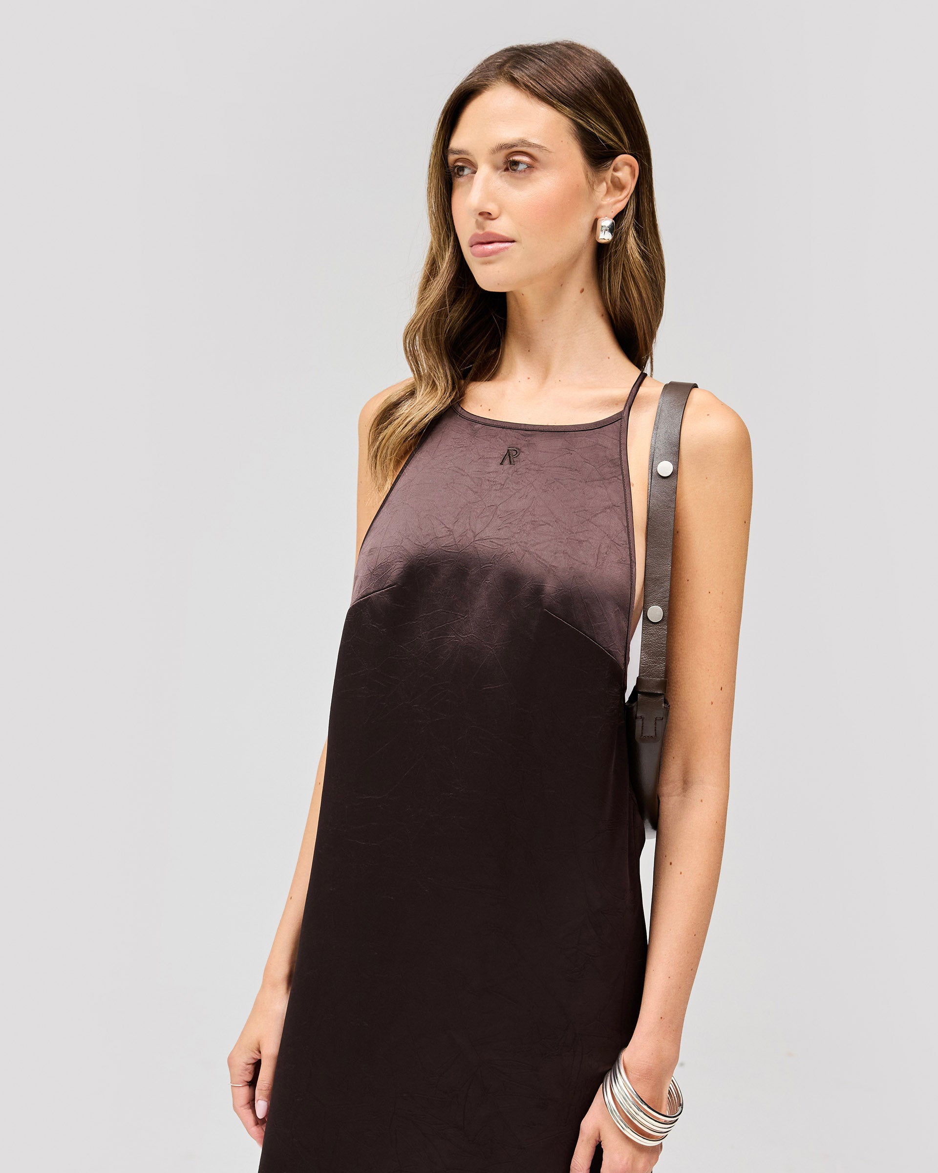 Vision Maxi Dress - Coffee Quartz