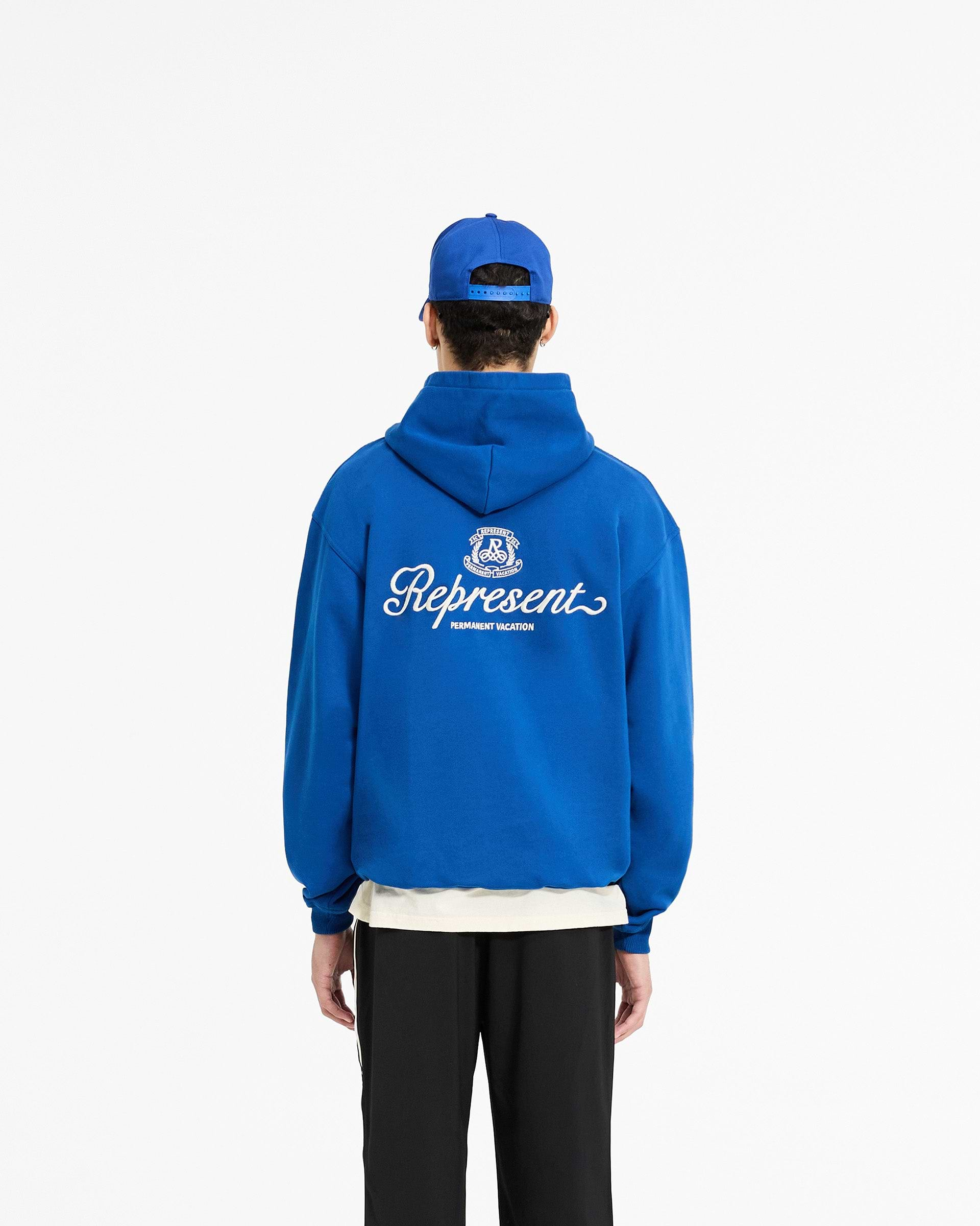 Permanent Vacation Hoodie - Royal Blue