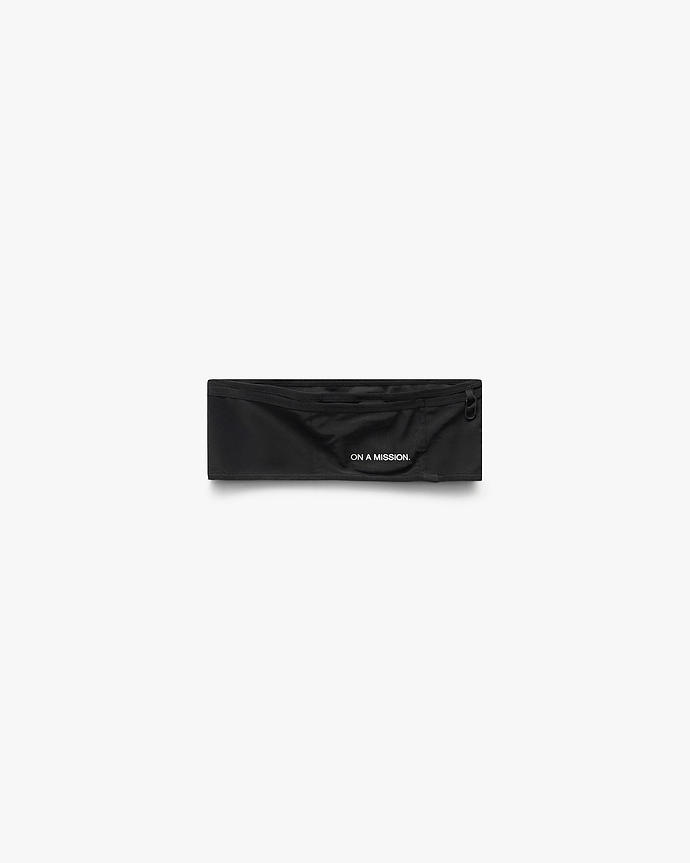 247 Running Belt - Jet Black