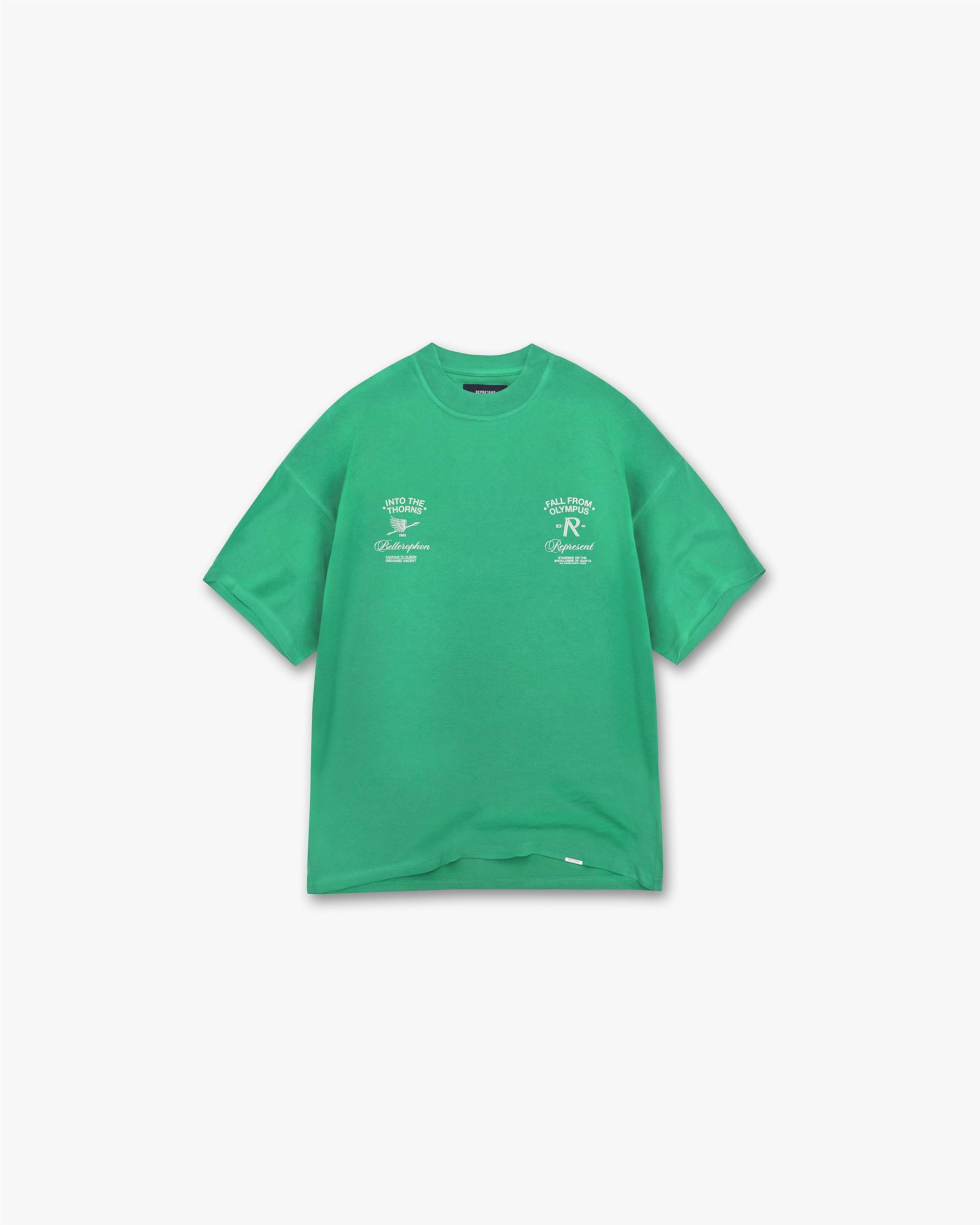 Fall From Olympus T-Shirt - Island Green