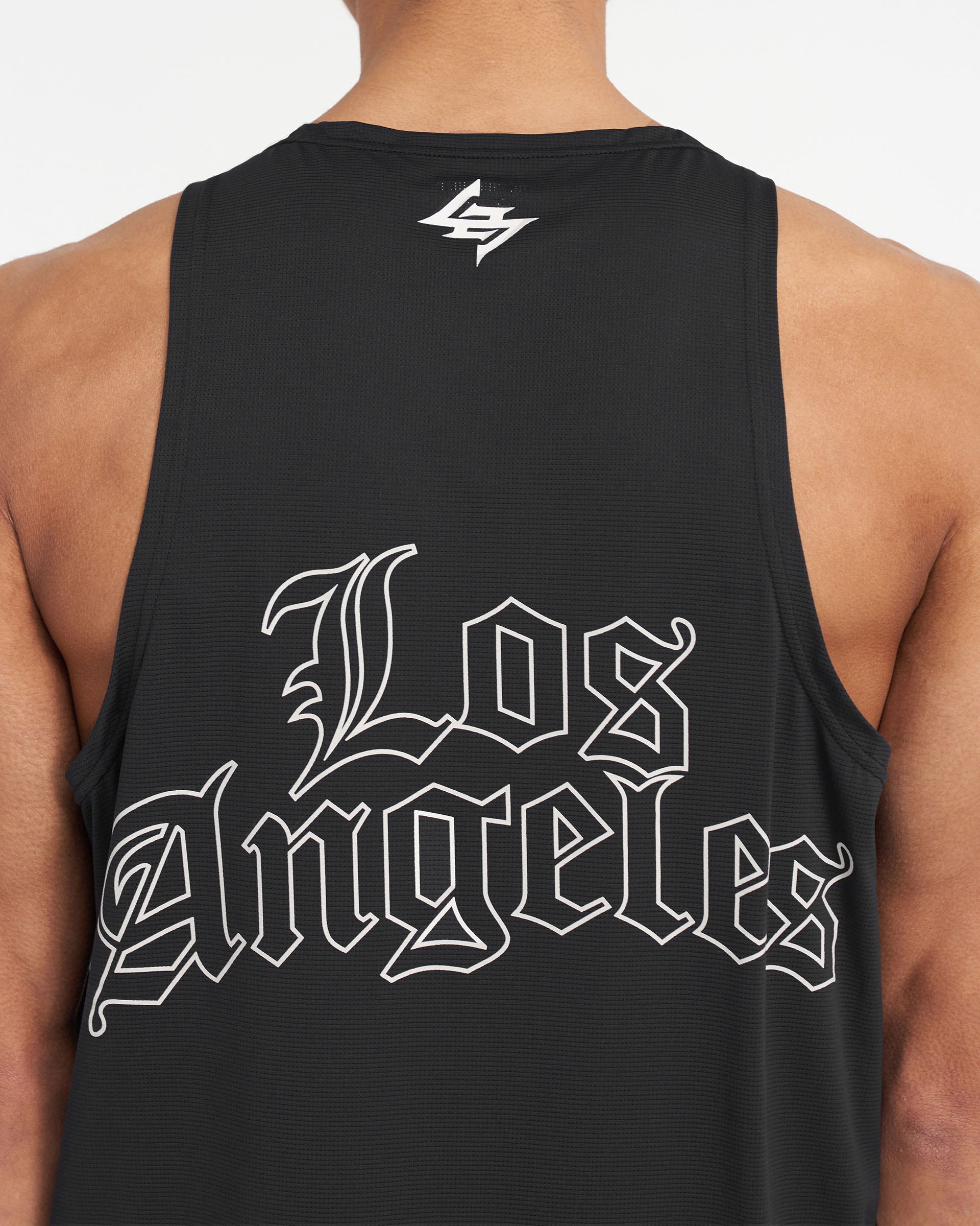 247 LA Marathon Singlet - Black