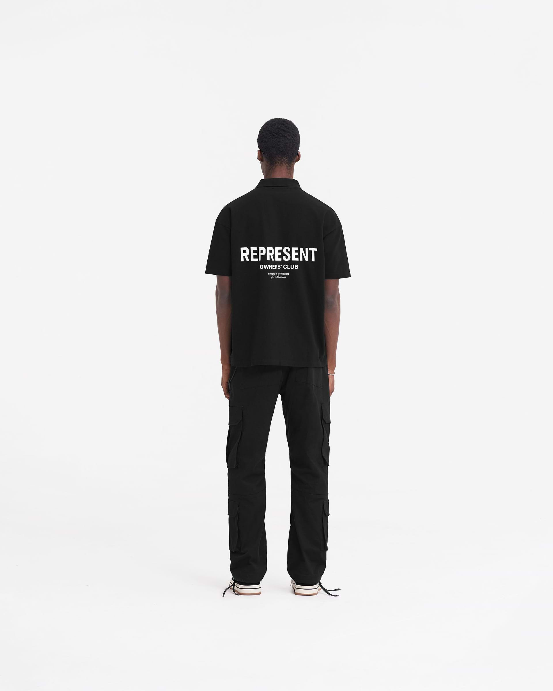 Represent Owners Club Polo Shirt - Black