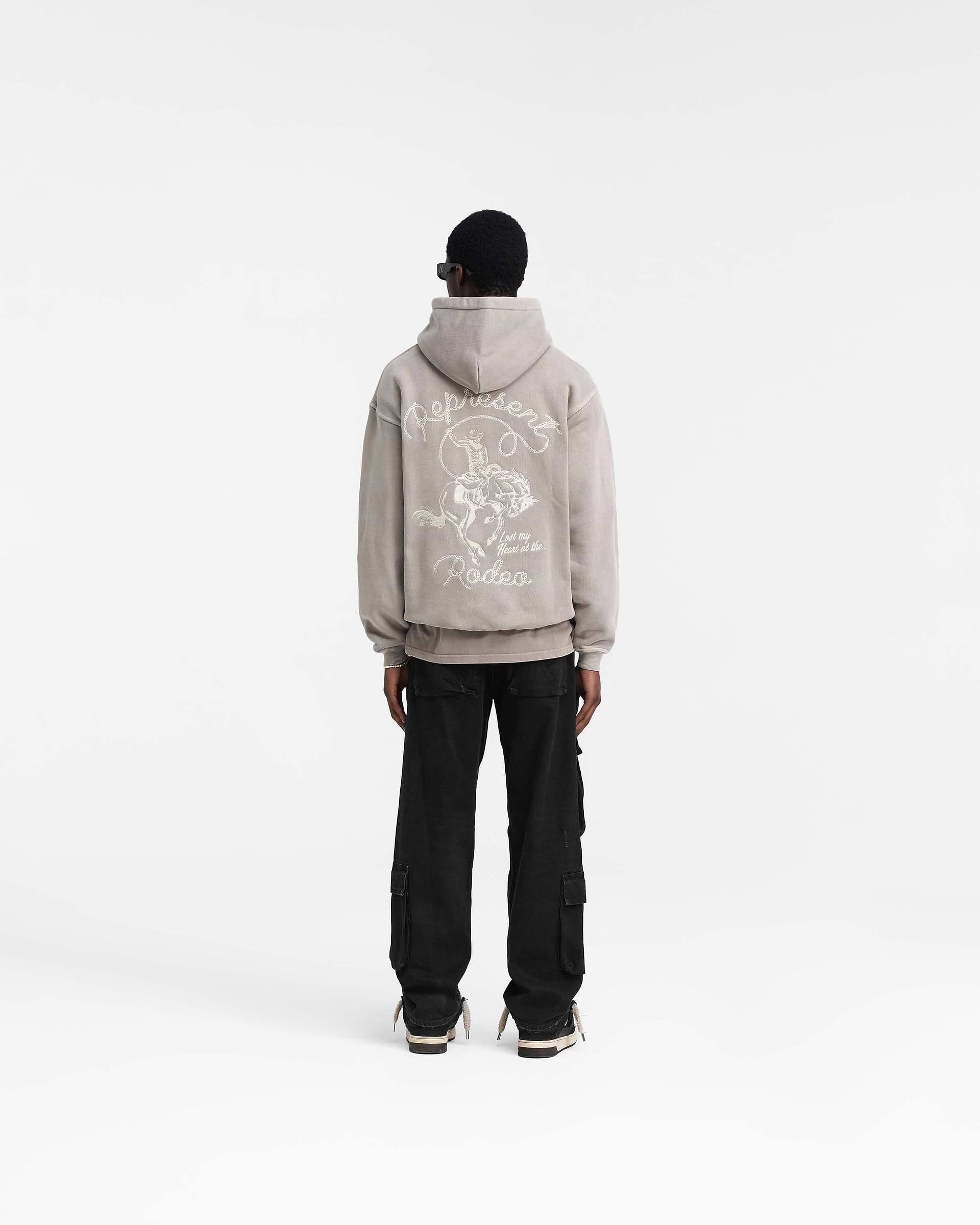 Chain Stitch Rodeo Hoodie - Mudstone