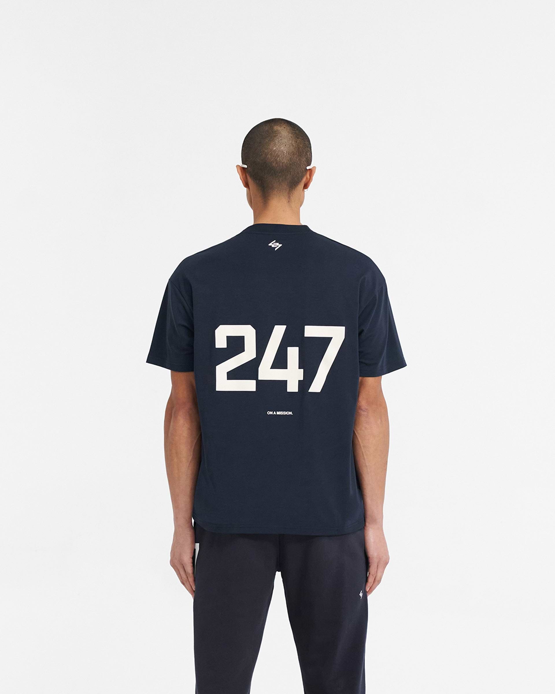 247 Oversized T-Shirt - Navy