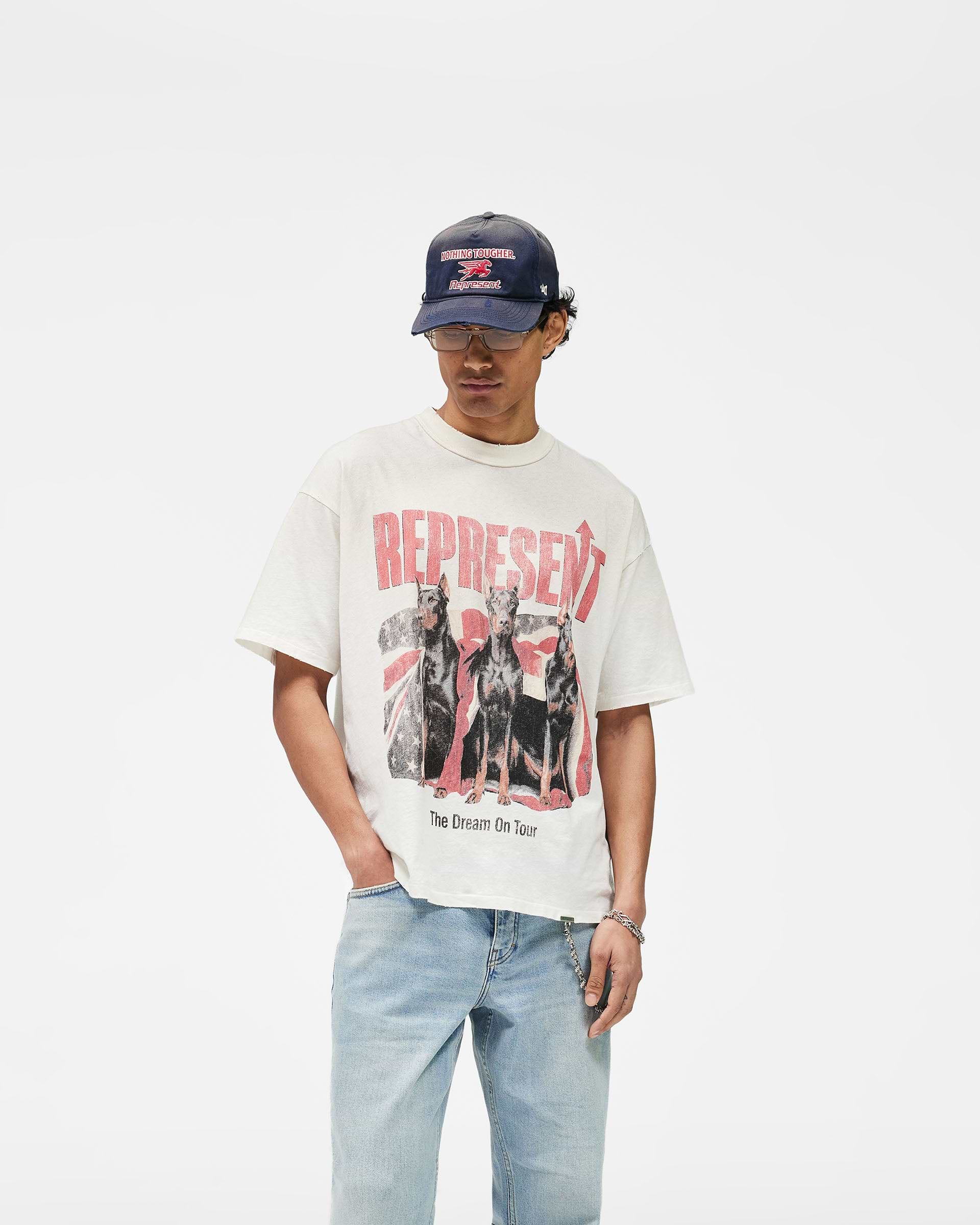 Dream On Tour T-Shirt - Washed Ecru