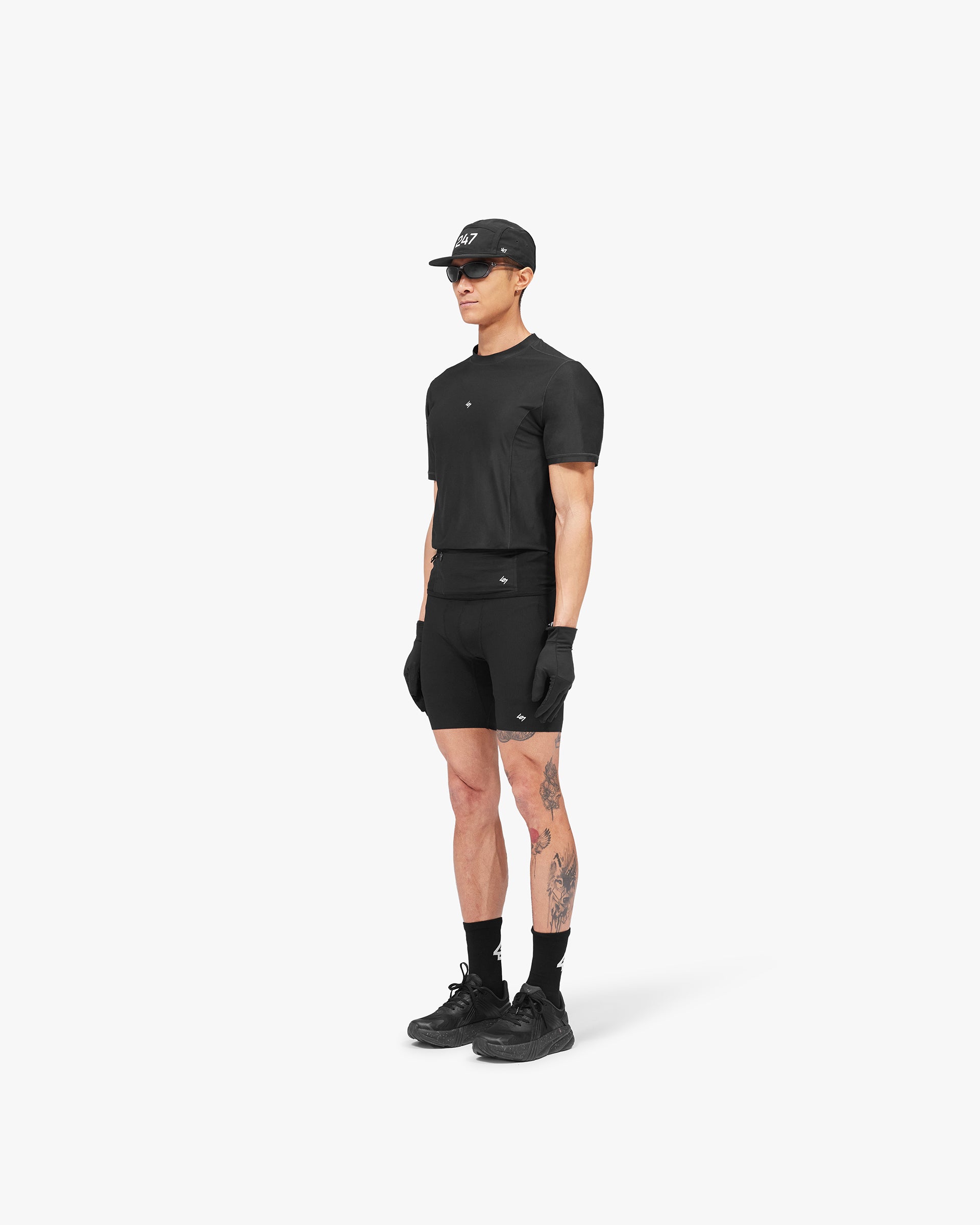247 Hybrid T-Shirt - Black Fade Out