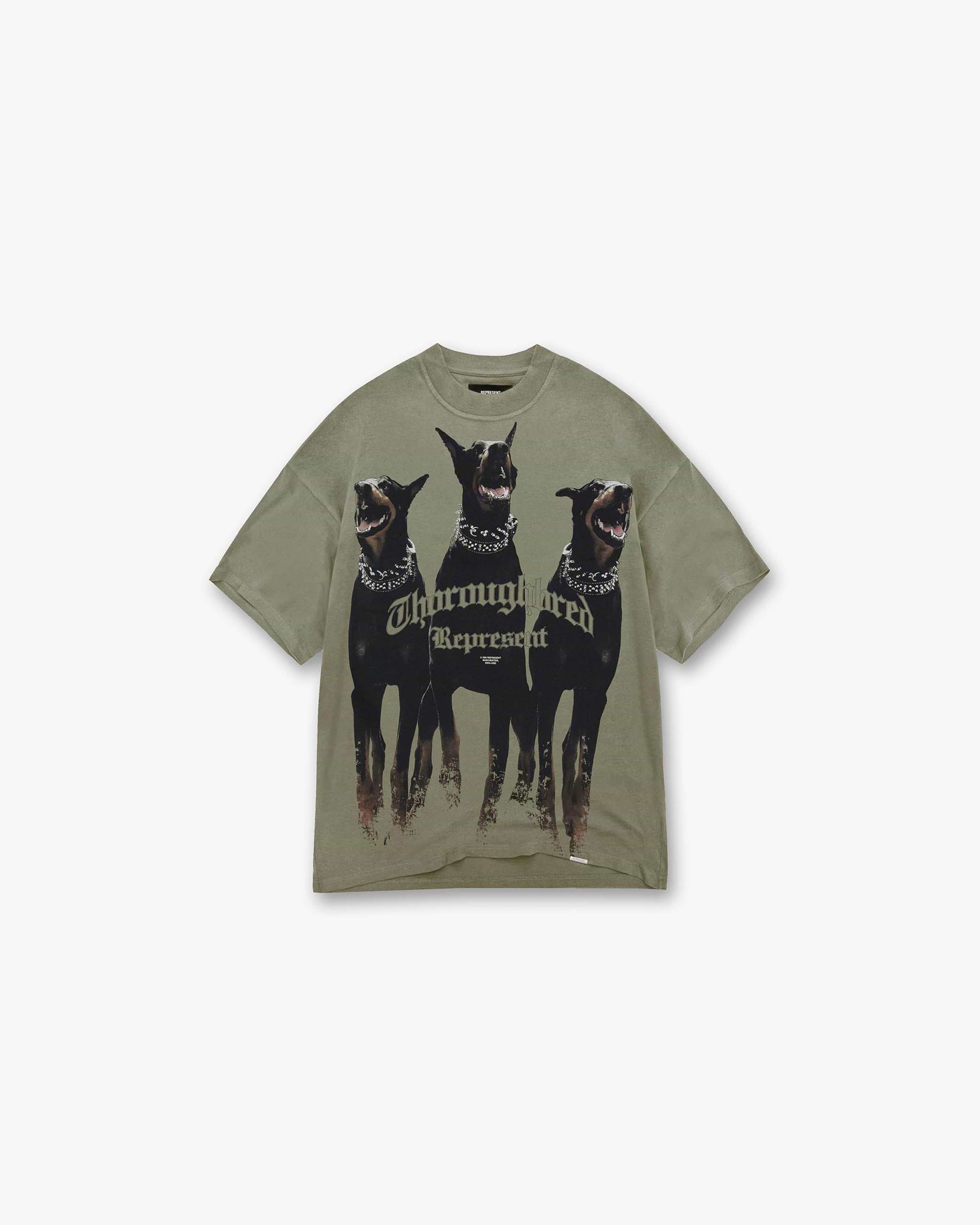 【英国発】REPRESENT☆THOROUGHBRED T-SHIRT 3色 Thoroughbred T-Shirt | Khaki | REPRESENT