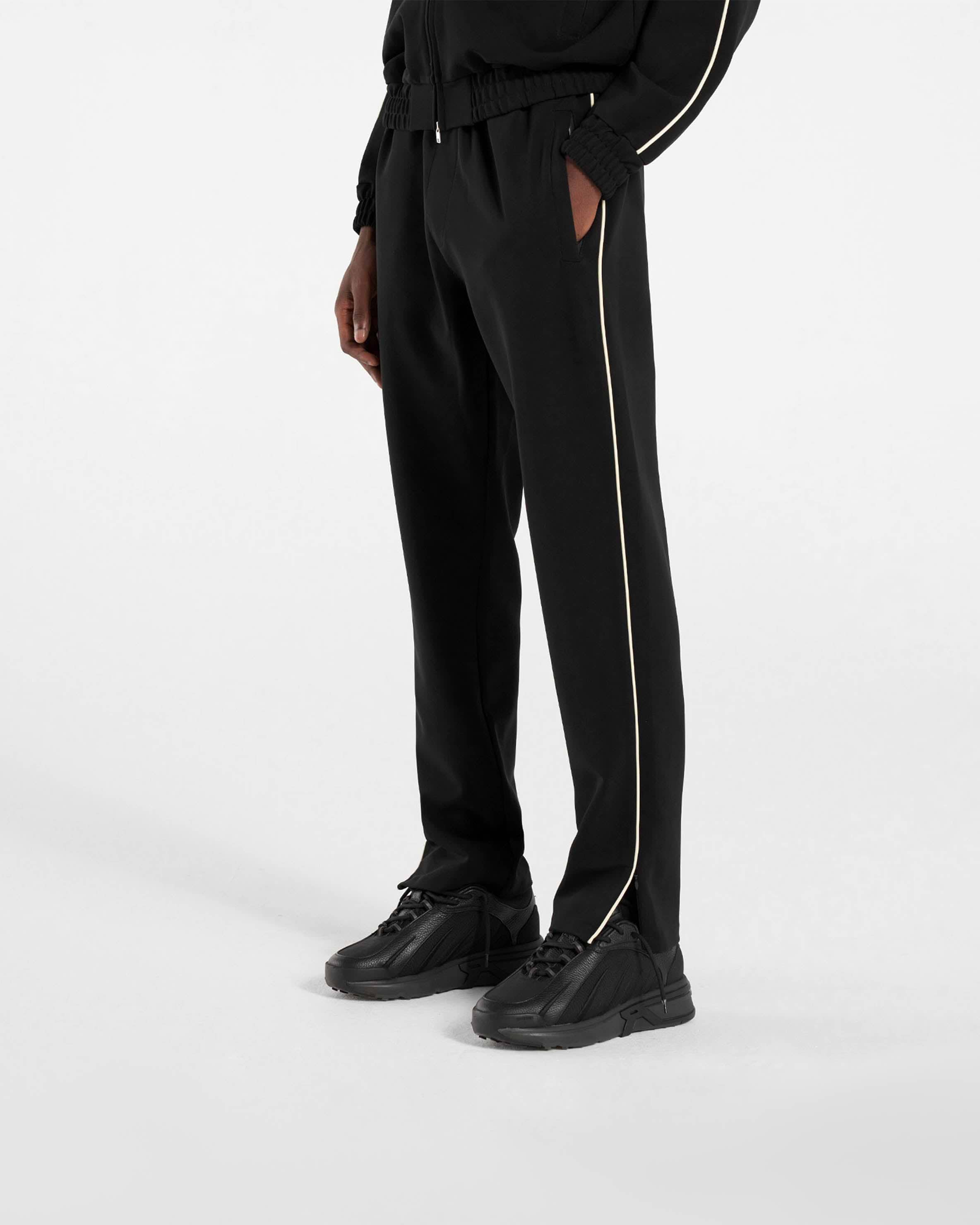 Split Trackpant Black Cream Pants REPRESENT CLO