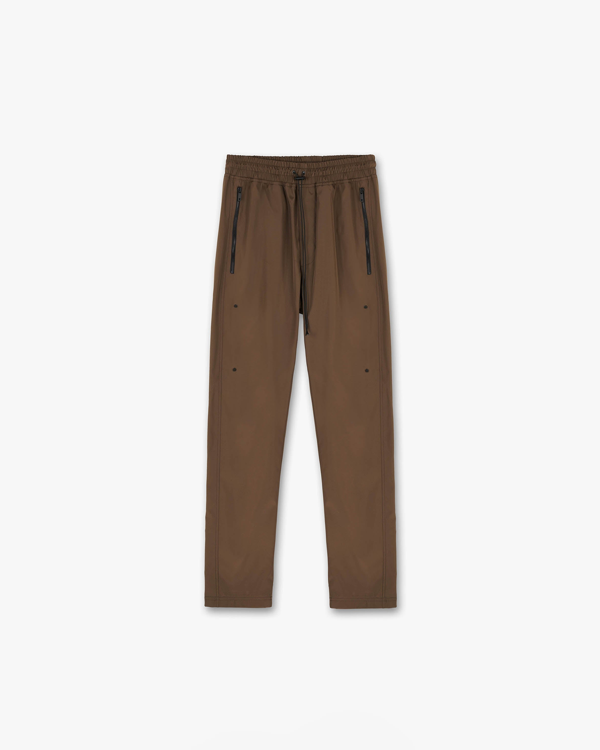 Nylon Detachable Pocket Pant - Brown