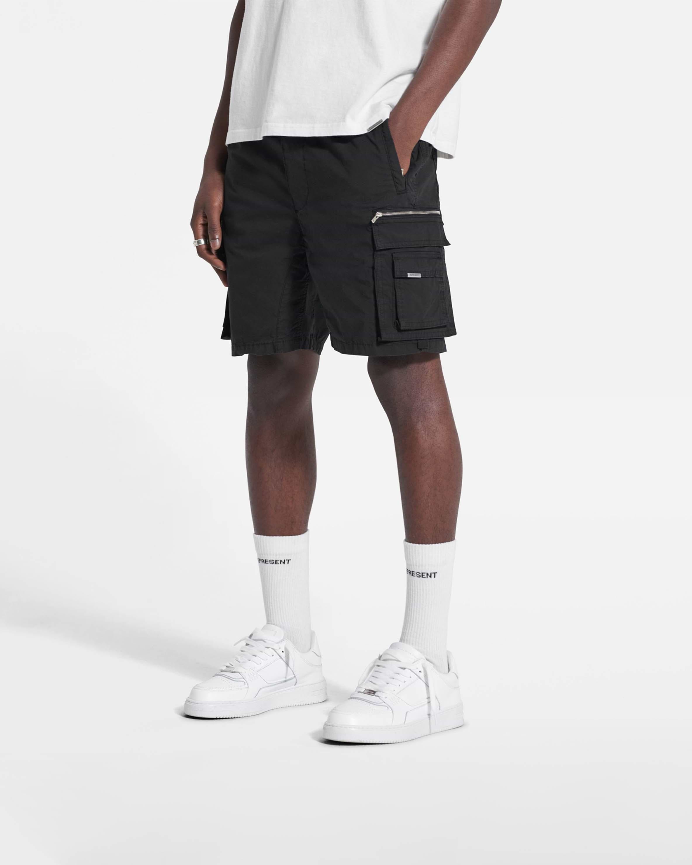 Cargo on sale black shorts