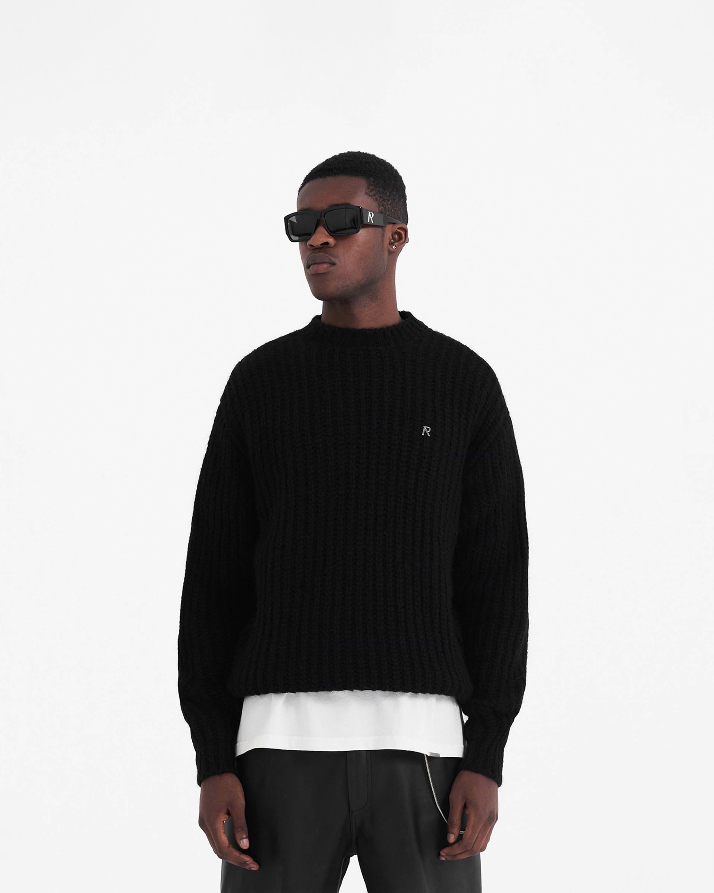 Heavy best sale black sweater