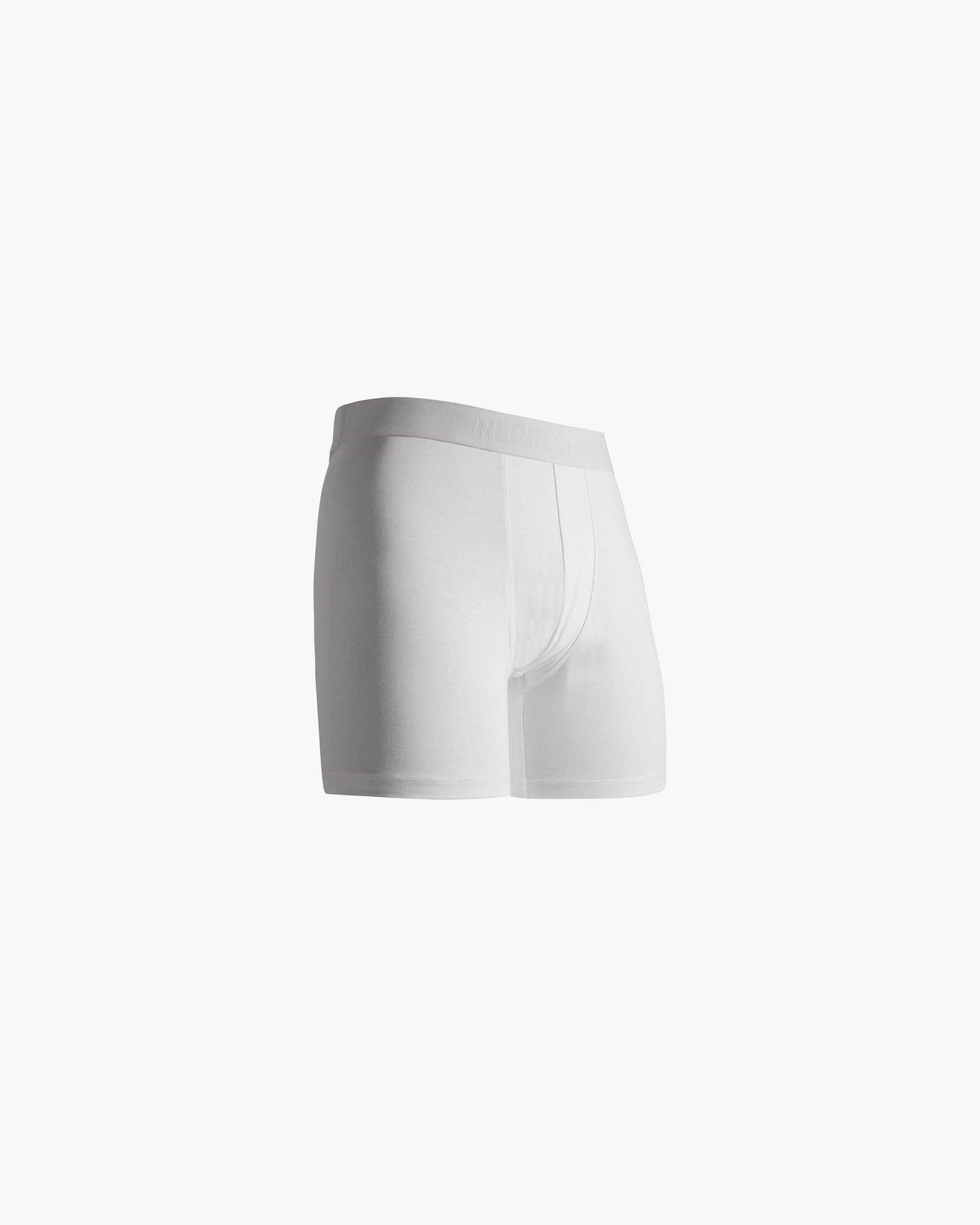Mens plain clearance white boxer shorts