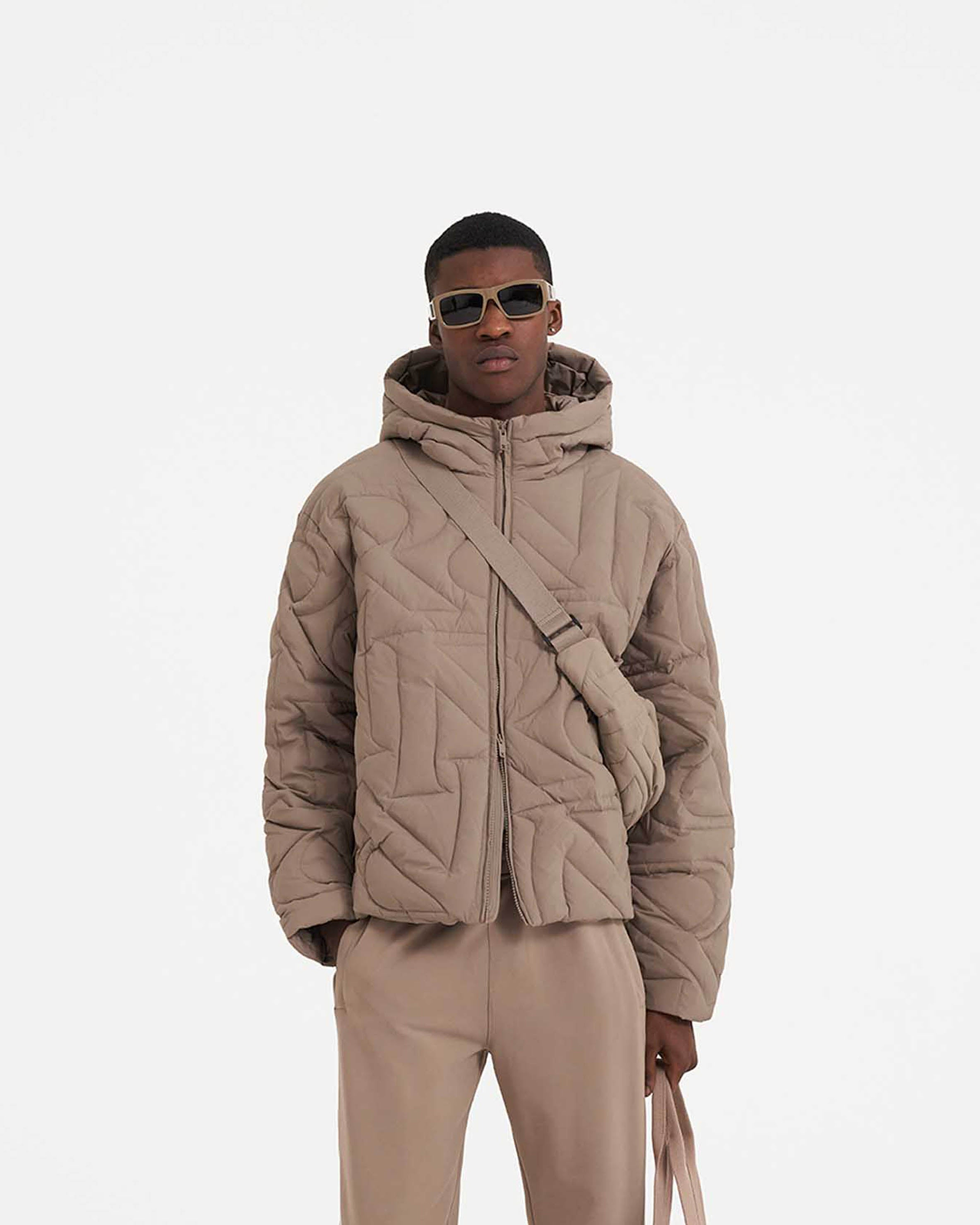 Initial Lightweight Hooded Jacket | Mushroom Outerwear SS23 | Represent Clo