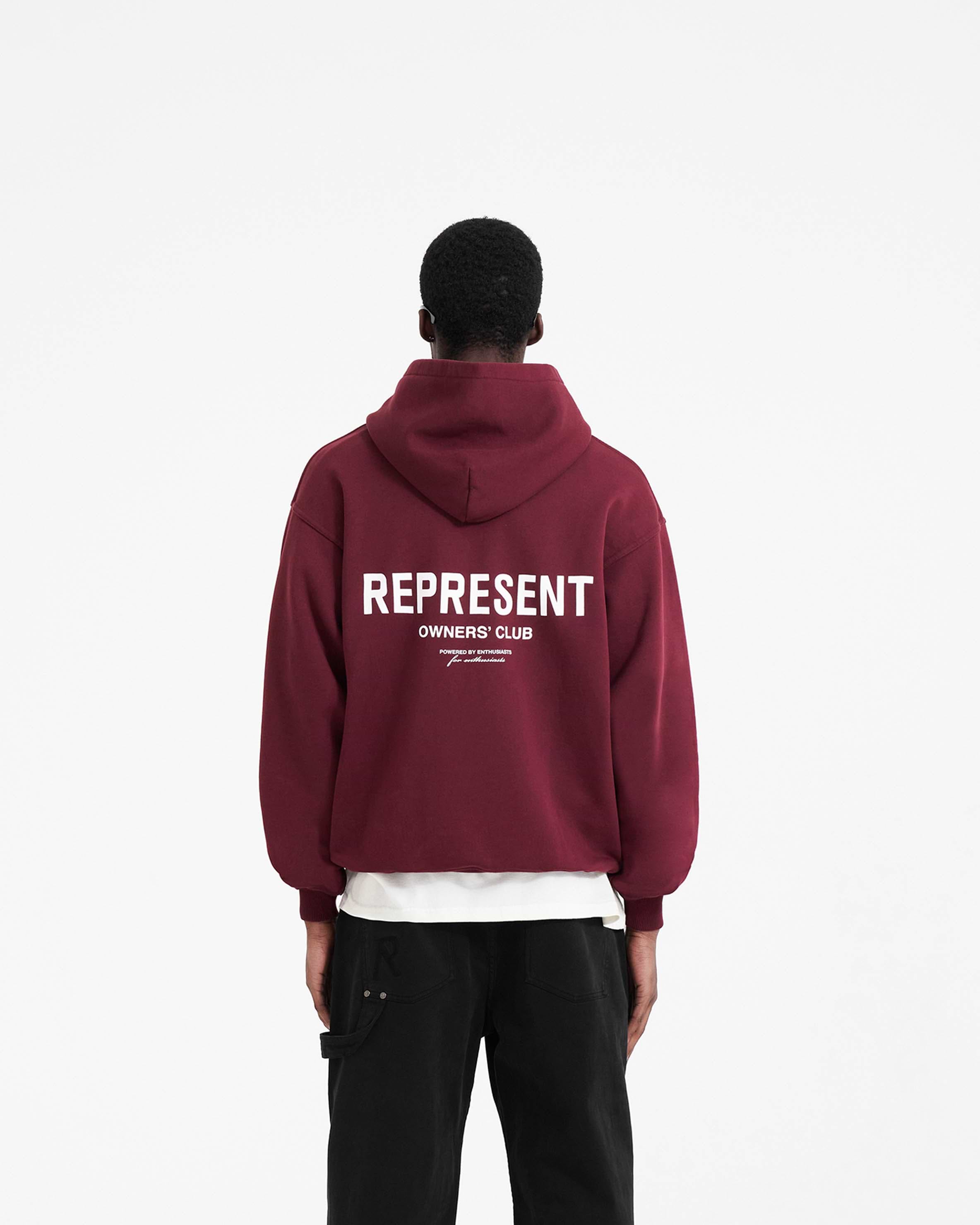 Off white burgundy hoodie new arrivals