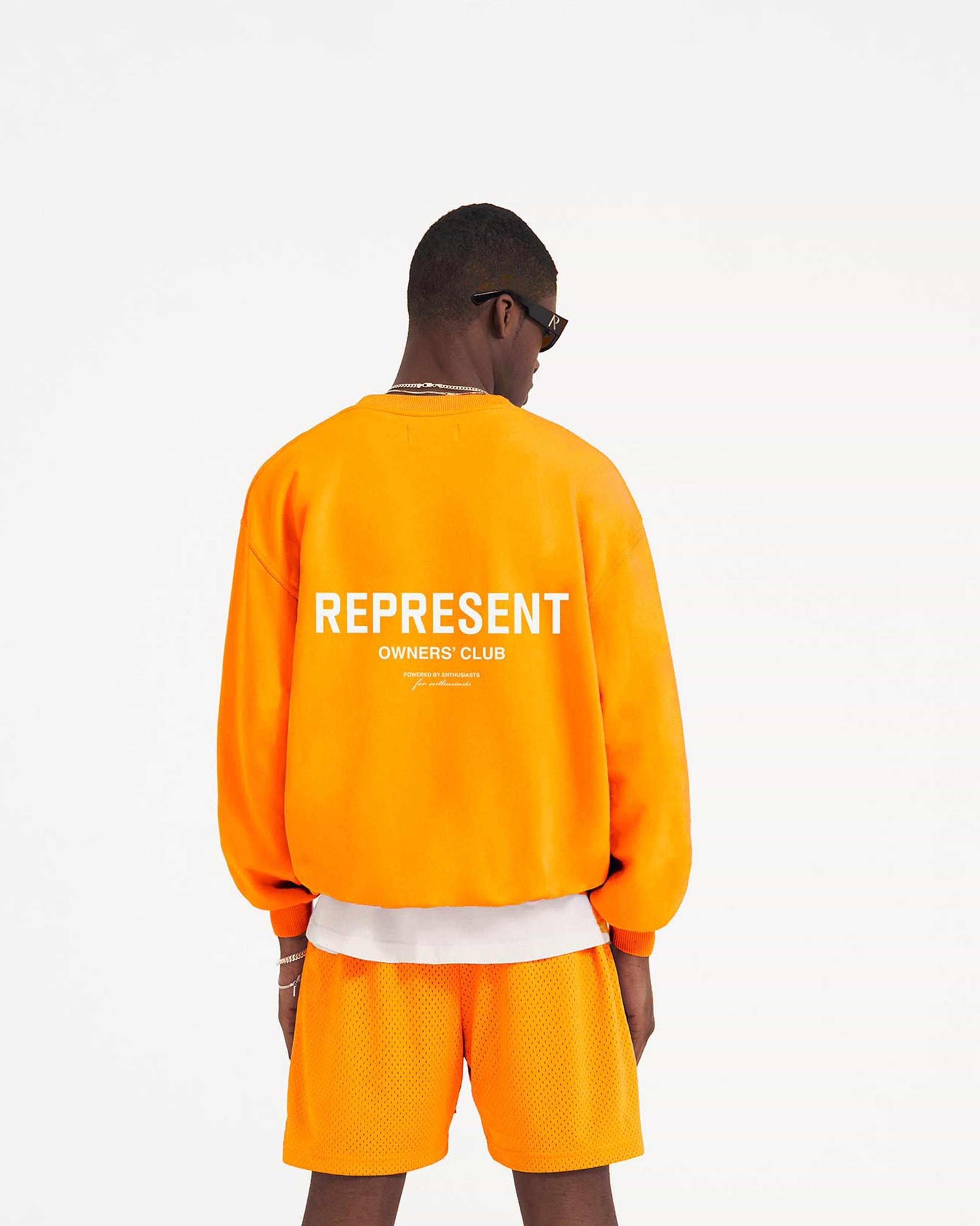 Orange neon sweater store