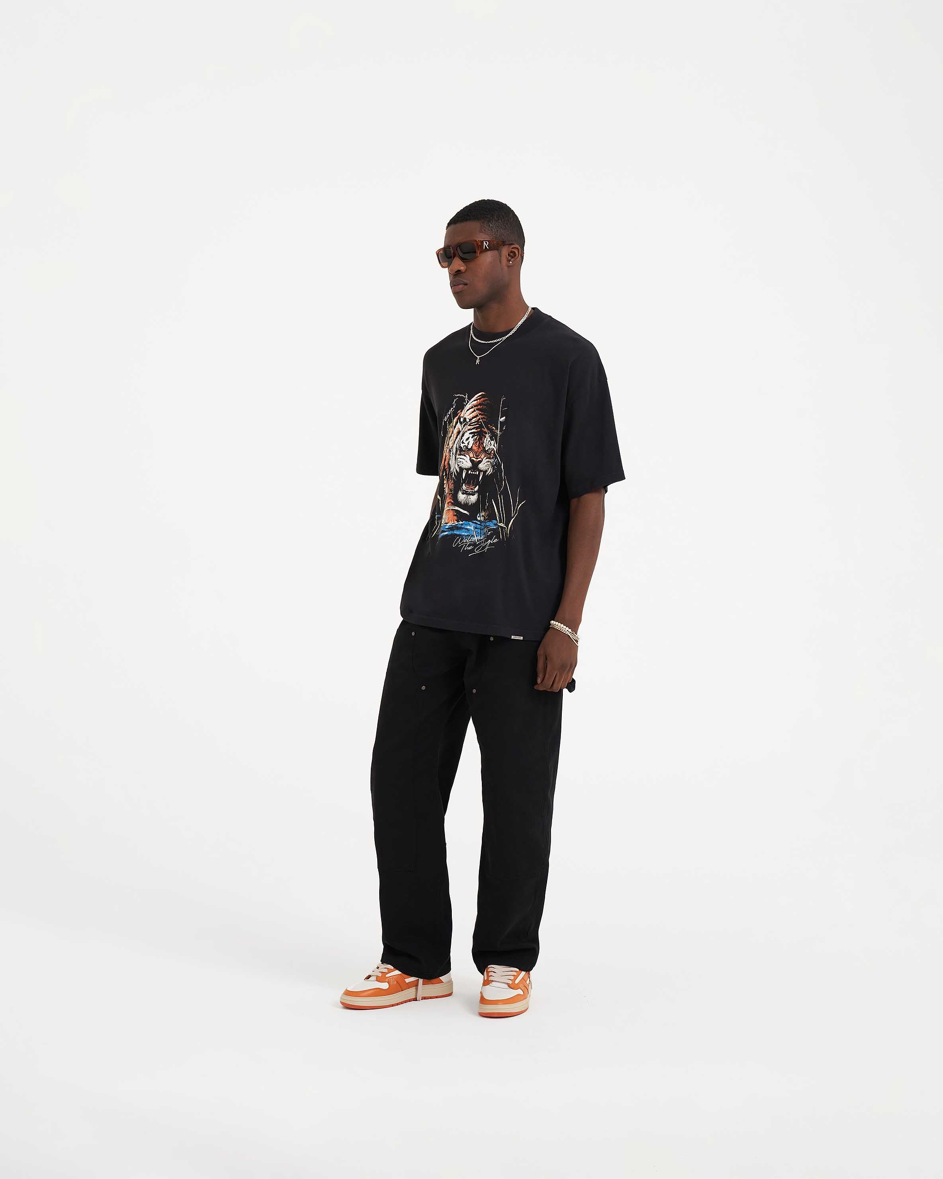 Welcome To The Jungle T-Shirt - Off Black