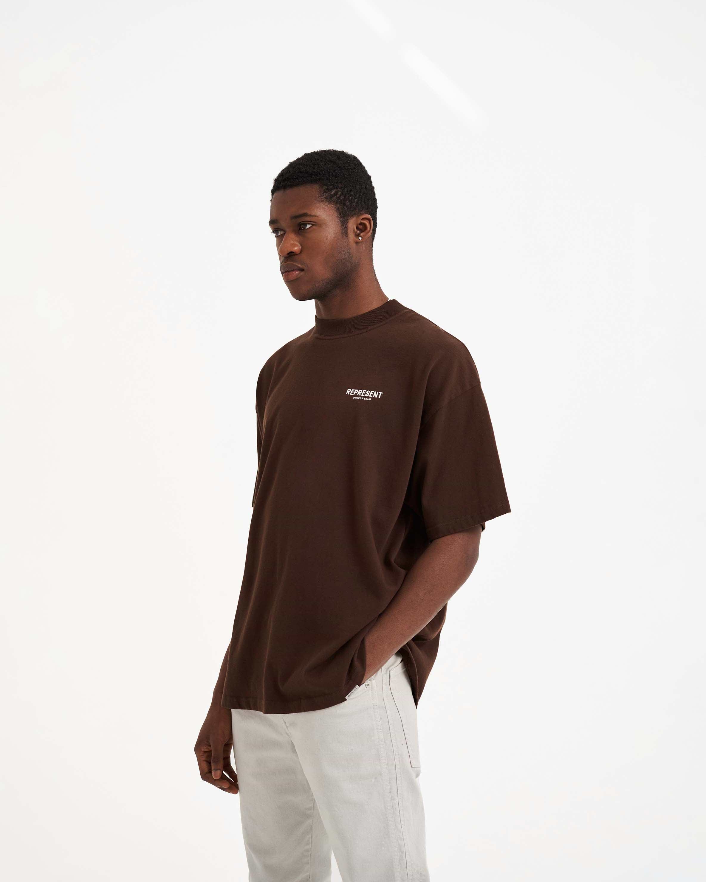 Brown T Shirt Owners Club REPRESENT CLO