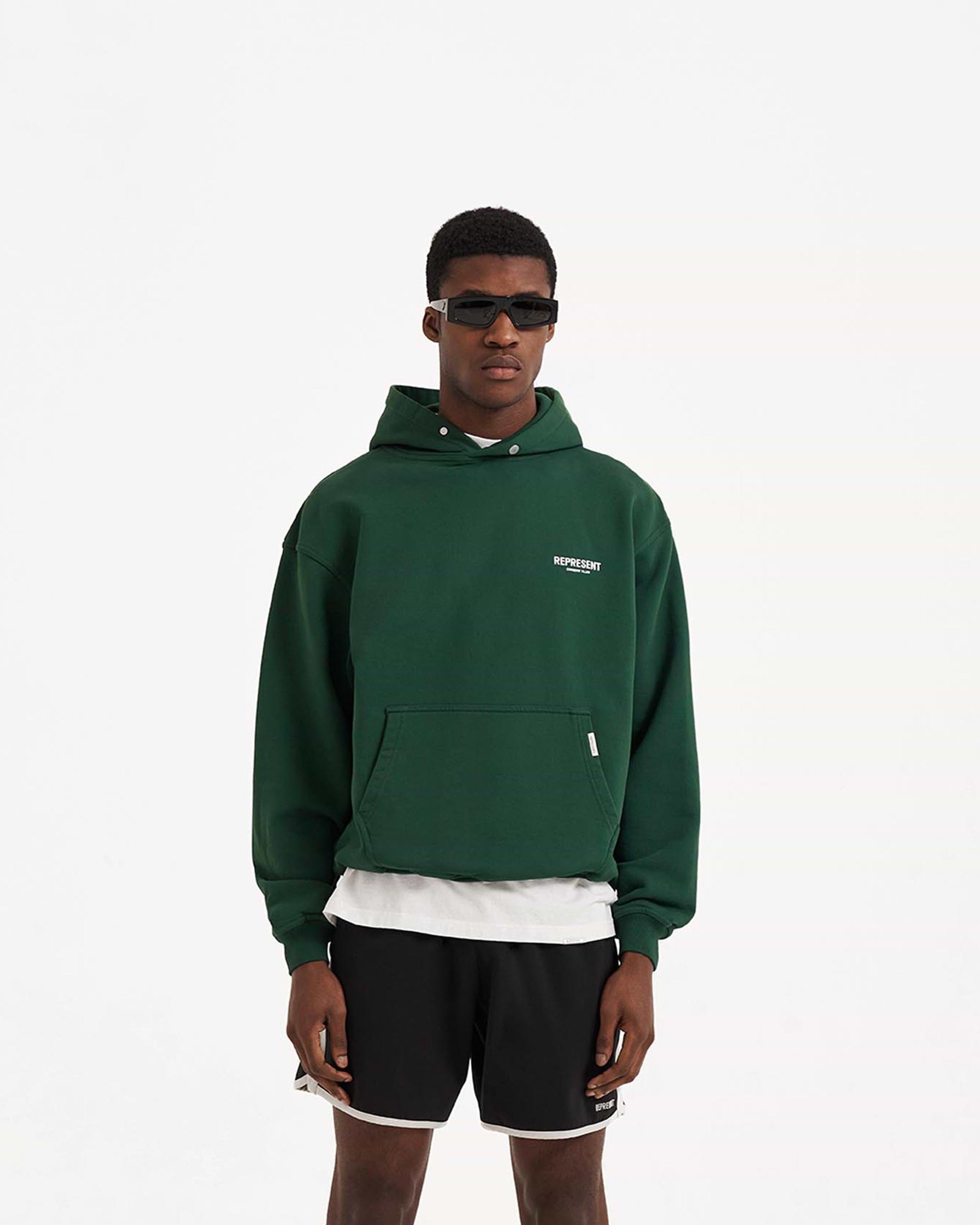 Green and grey hoodie deals