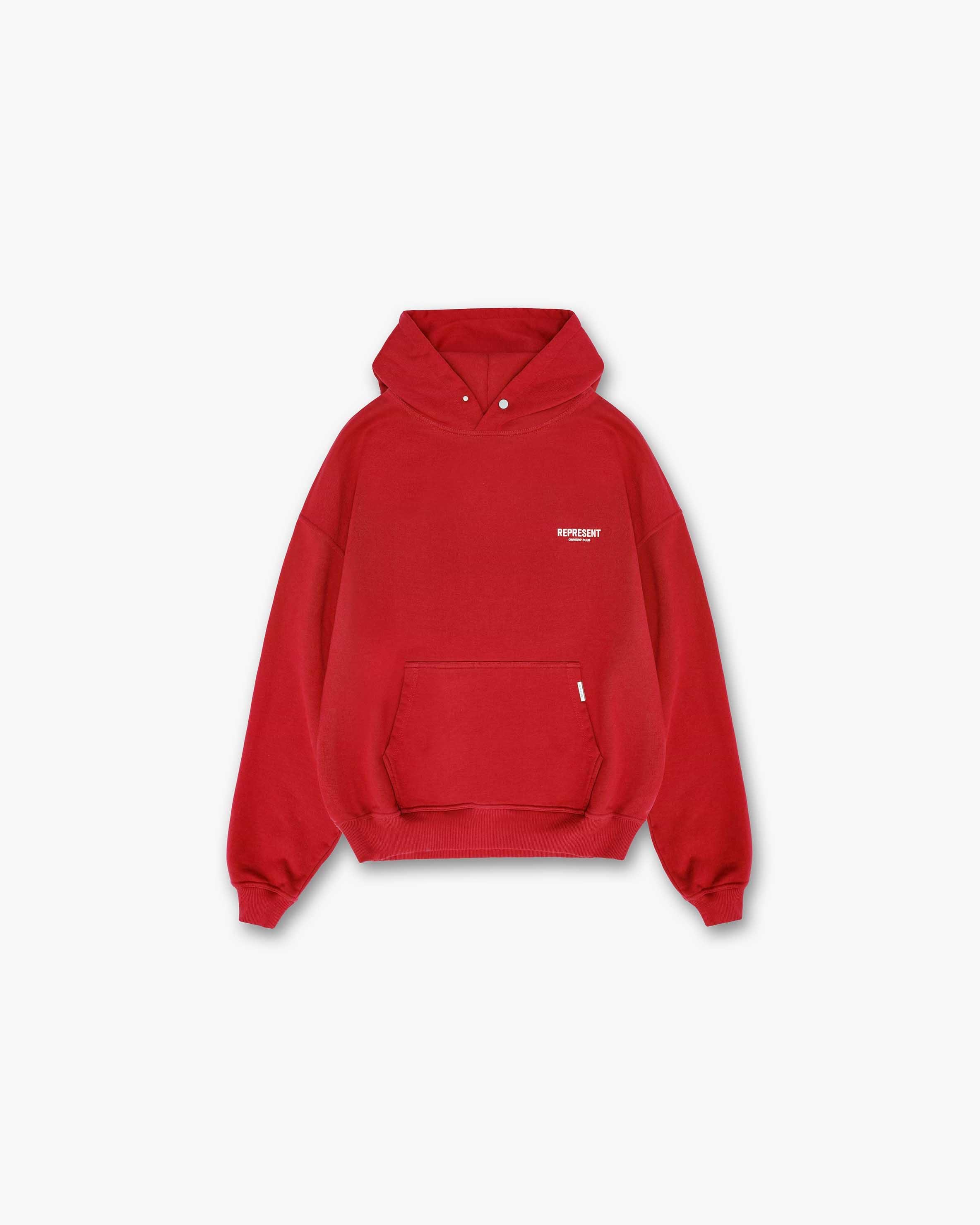 Supreme oversized hoodie top